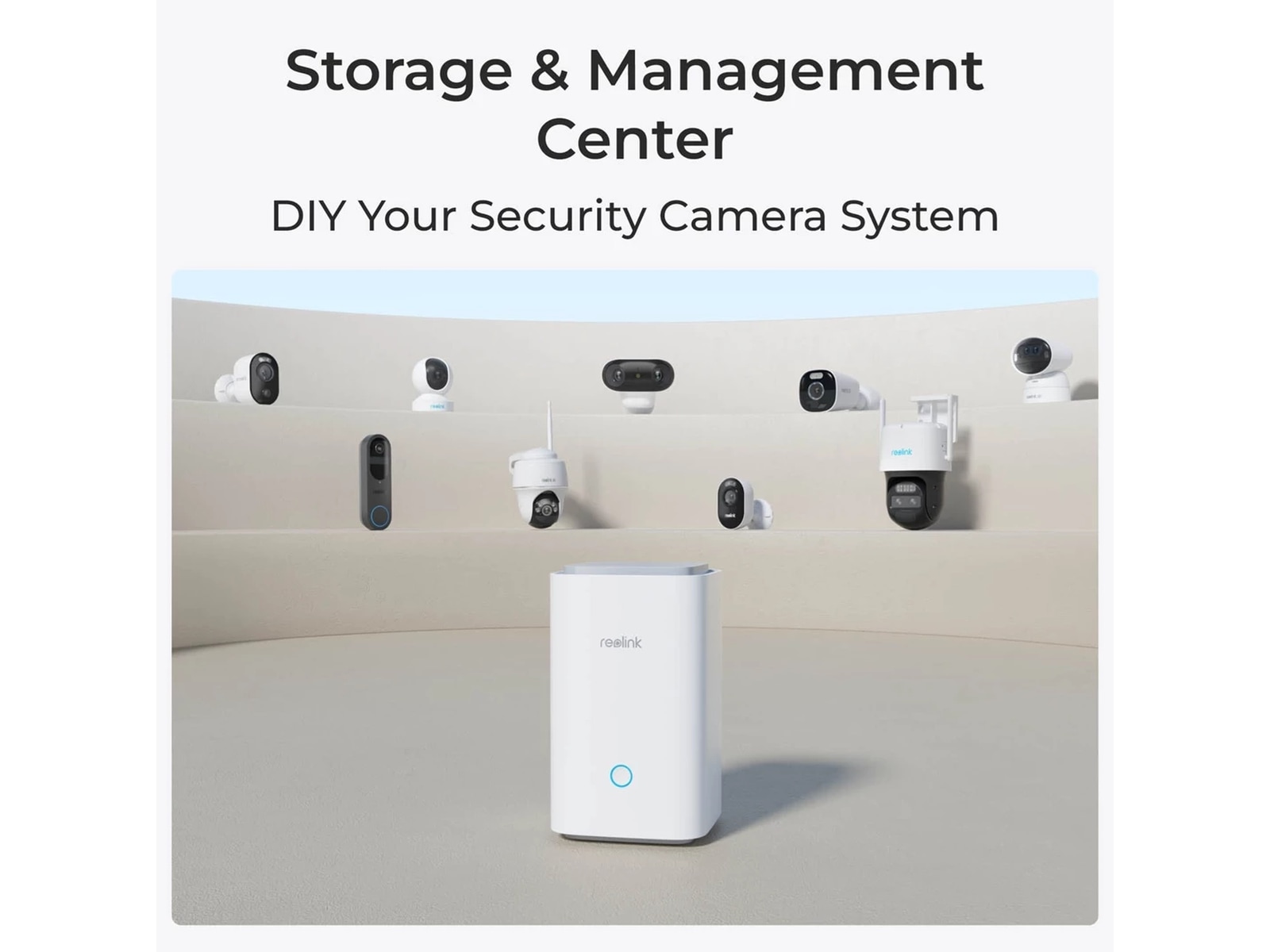 Reolink Home Hub med 2x B310 overvåkningskamera Overvåkningskameraer