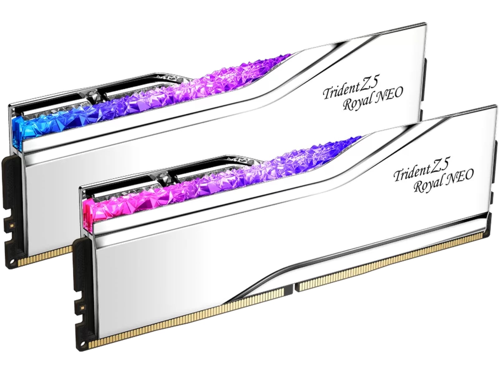 G.Skill Trident Z5 ROYAL NEO Silver 6000Mhz DDR5 32GB RGB Minnebrikker