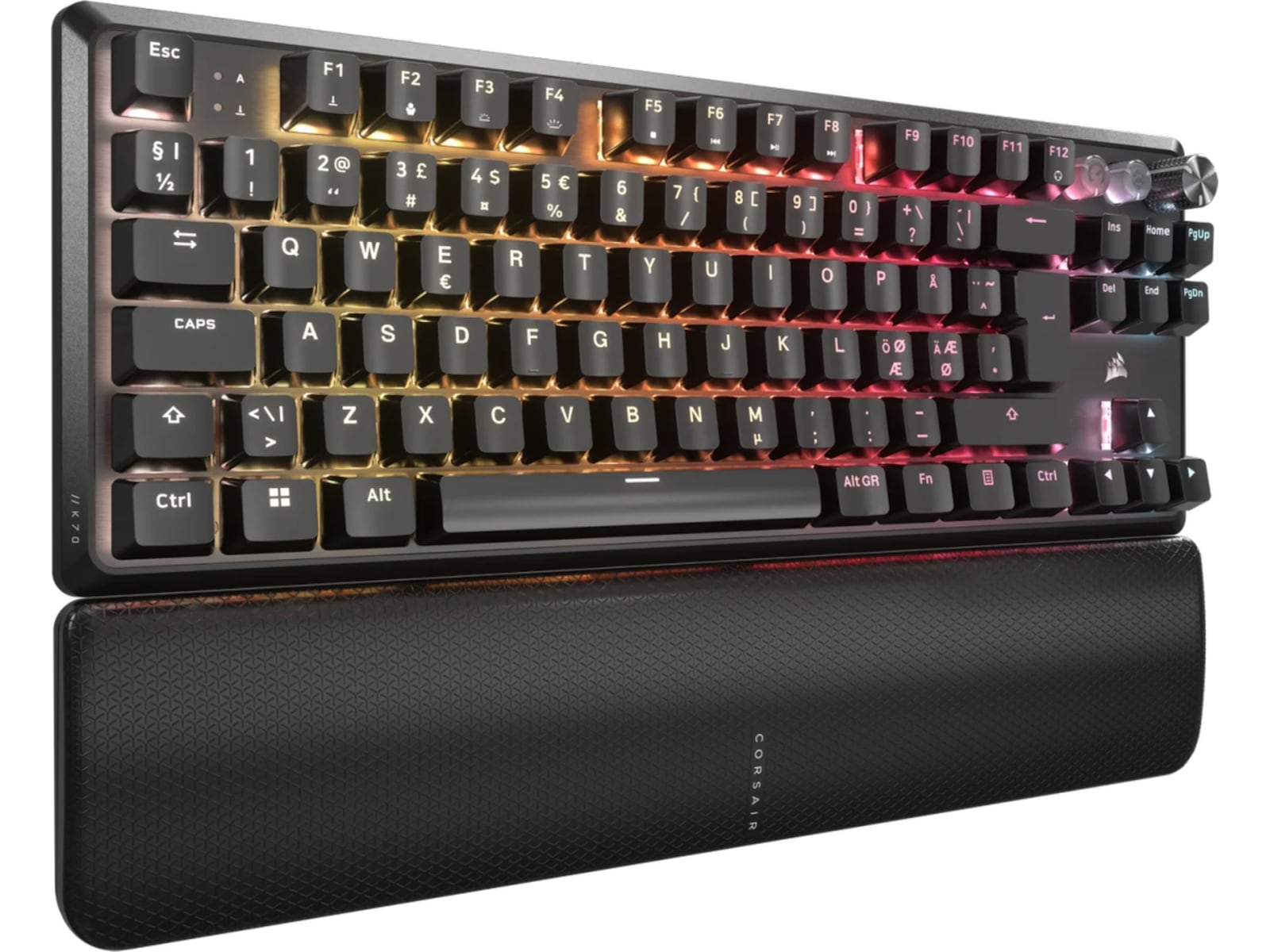 Corsair K70 PRO TKL RGB Gamingtastatur (sort) Gamingtastatur