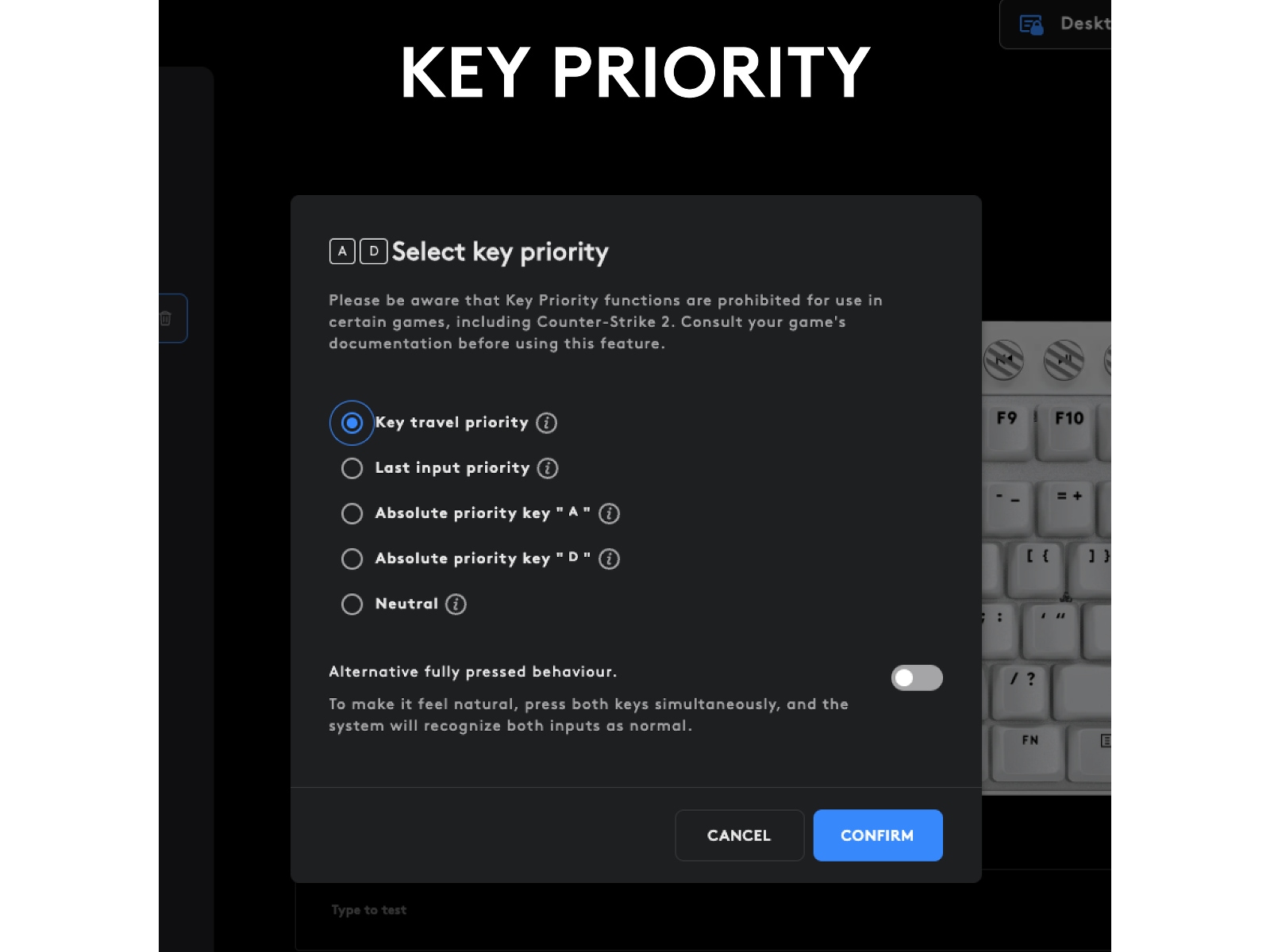 Logitech G Pro X TKL Rapid gamingtastatur (sort) Gamingtastatur