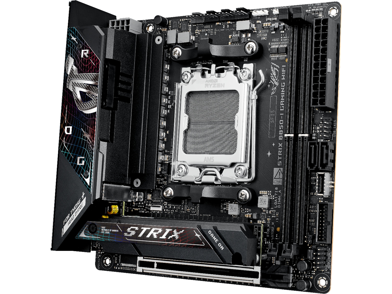 ASUS ROG STRIX B850-I GAMING WIFI Hovedkort AMD Socket