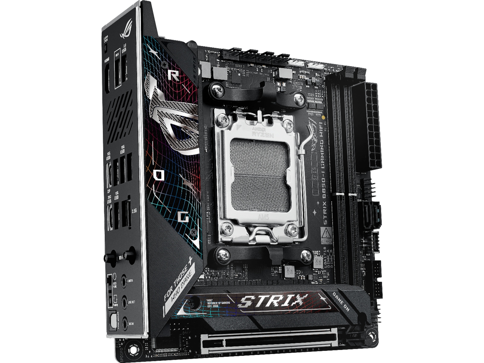 ASUS ROG STRIX B850-I GAMING WIFI Hovedkort AMD Socket