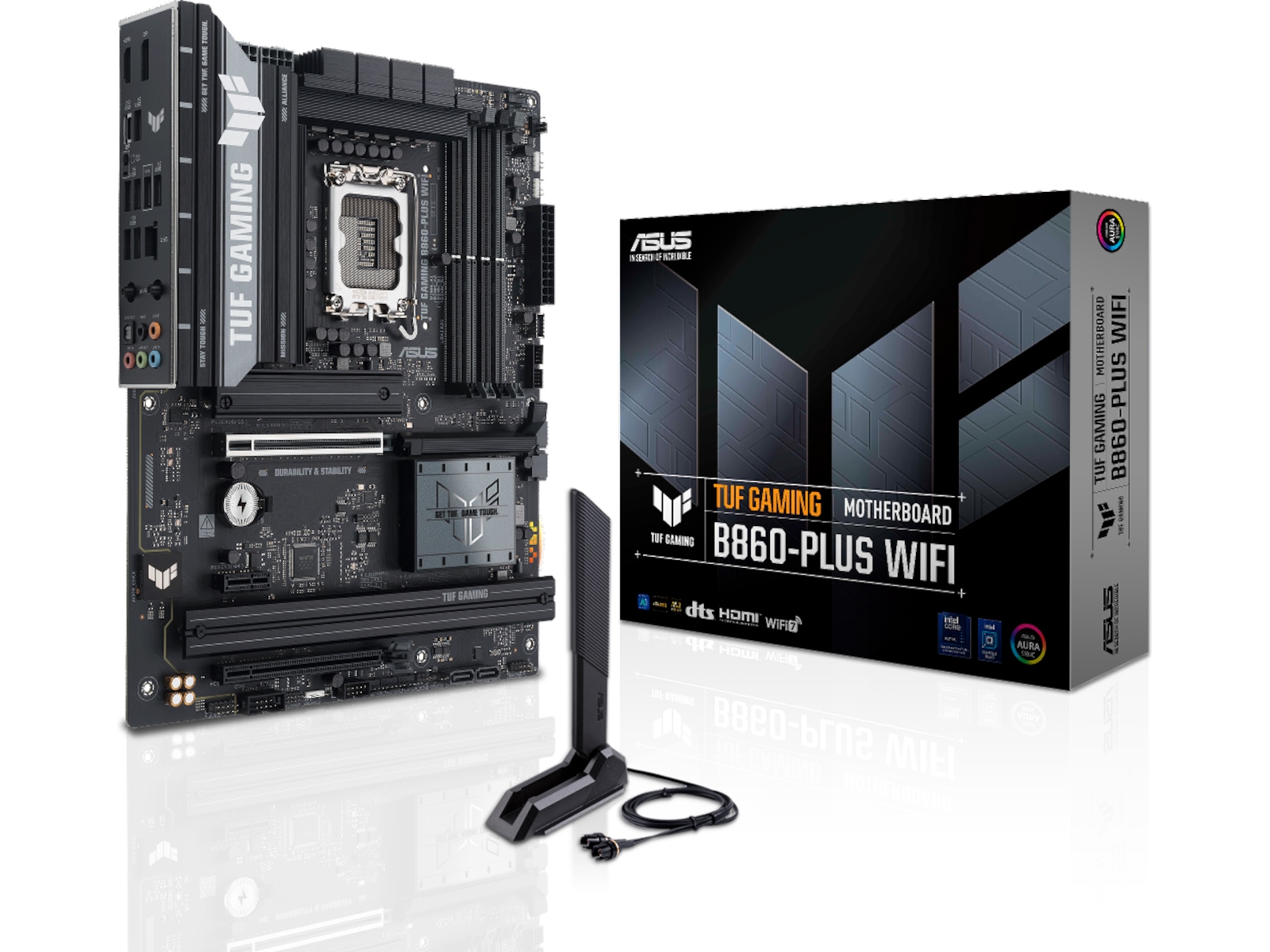 ASUS TUF GAMING B860-PLUS WIFI Hovedkort Intel Socket