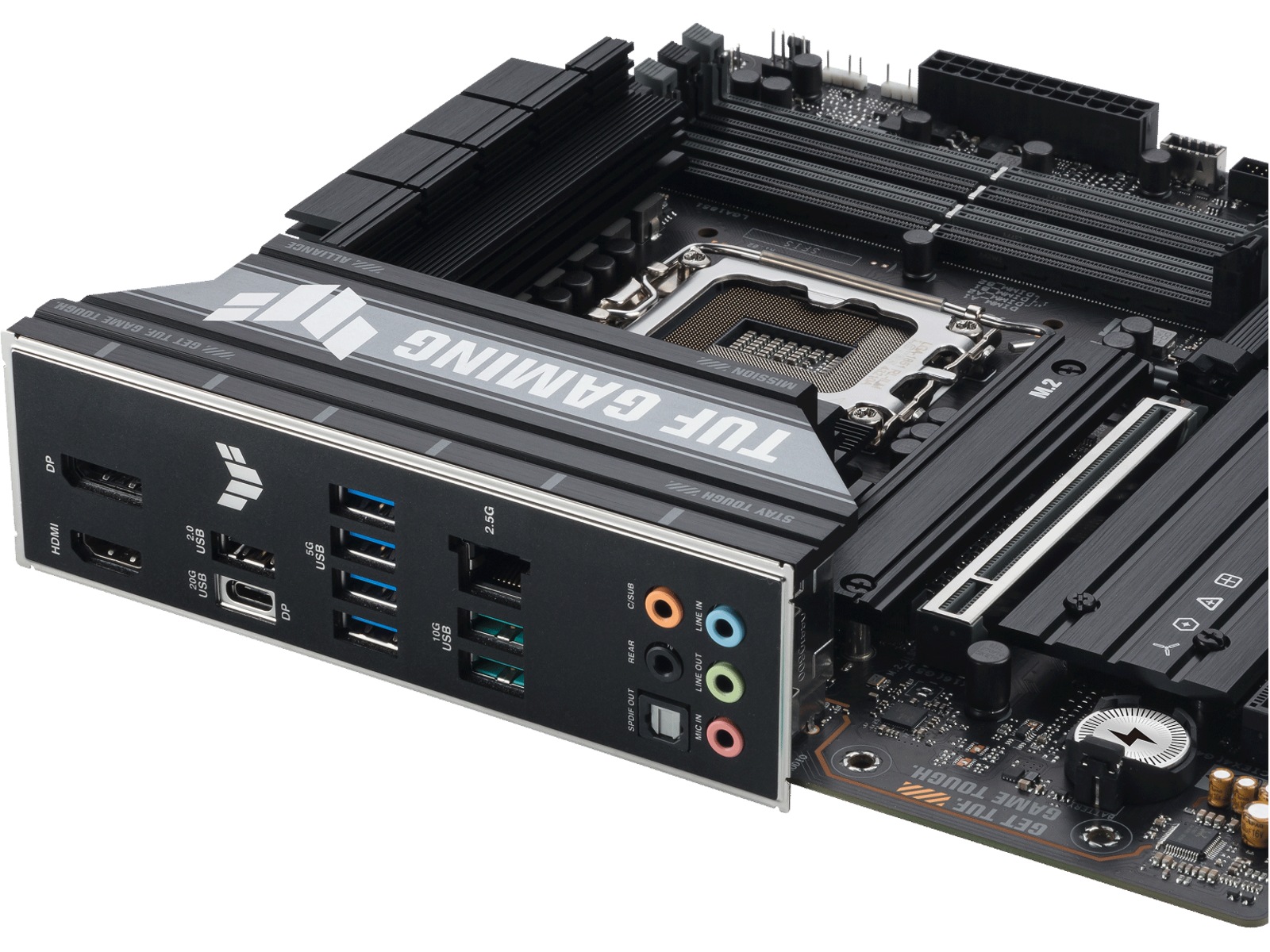 ASUS TUF GAMING B860M-PLUS Hovedkort Intel Socket