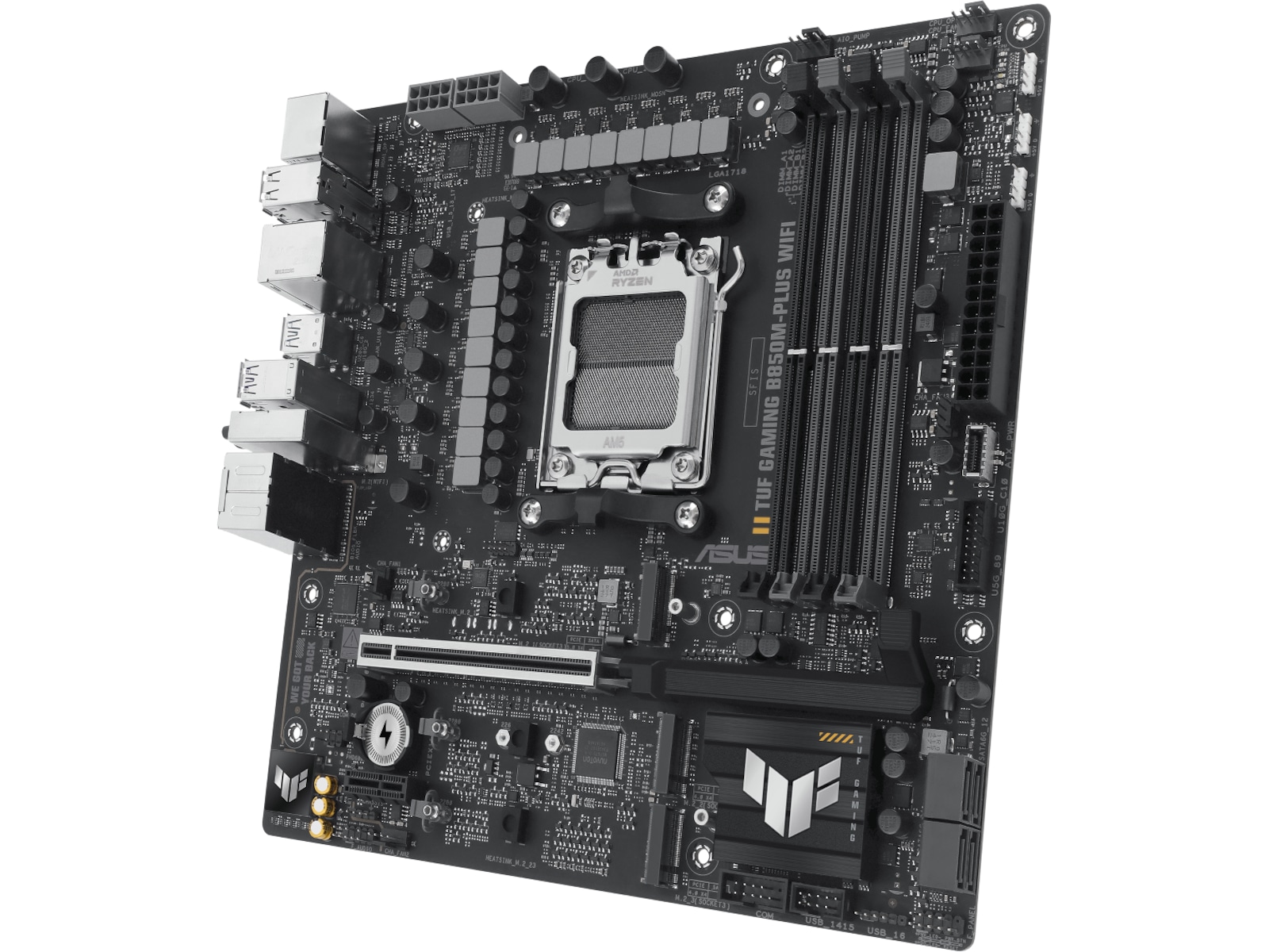 ASUS TUF GAMING B850M-PLUS WIFI Hovedkort AMD Socket