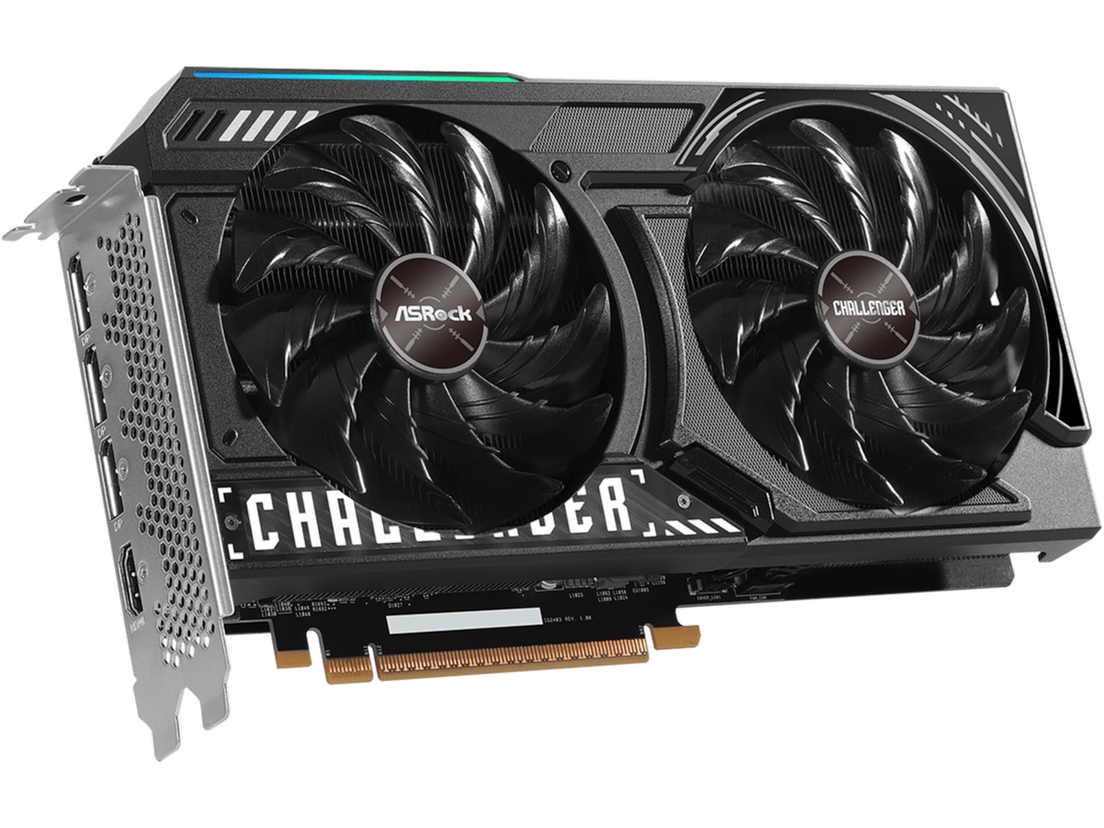 ASRock Intel Arc B570 Challenger OC Skjermkort