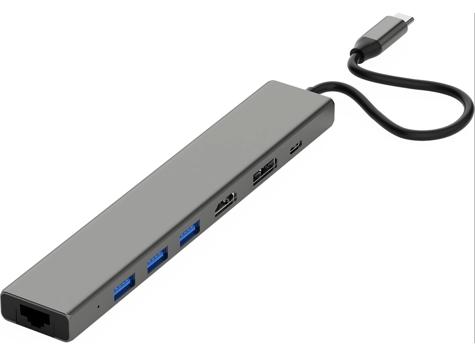 Andersson USB-H3410 7-i-1 usb hub Dockingstasjon & USB-HUB