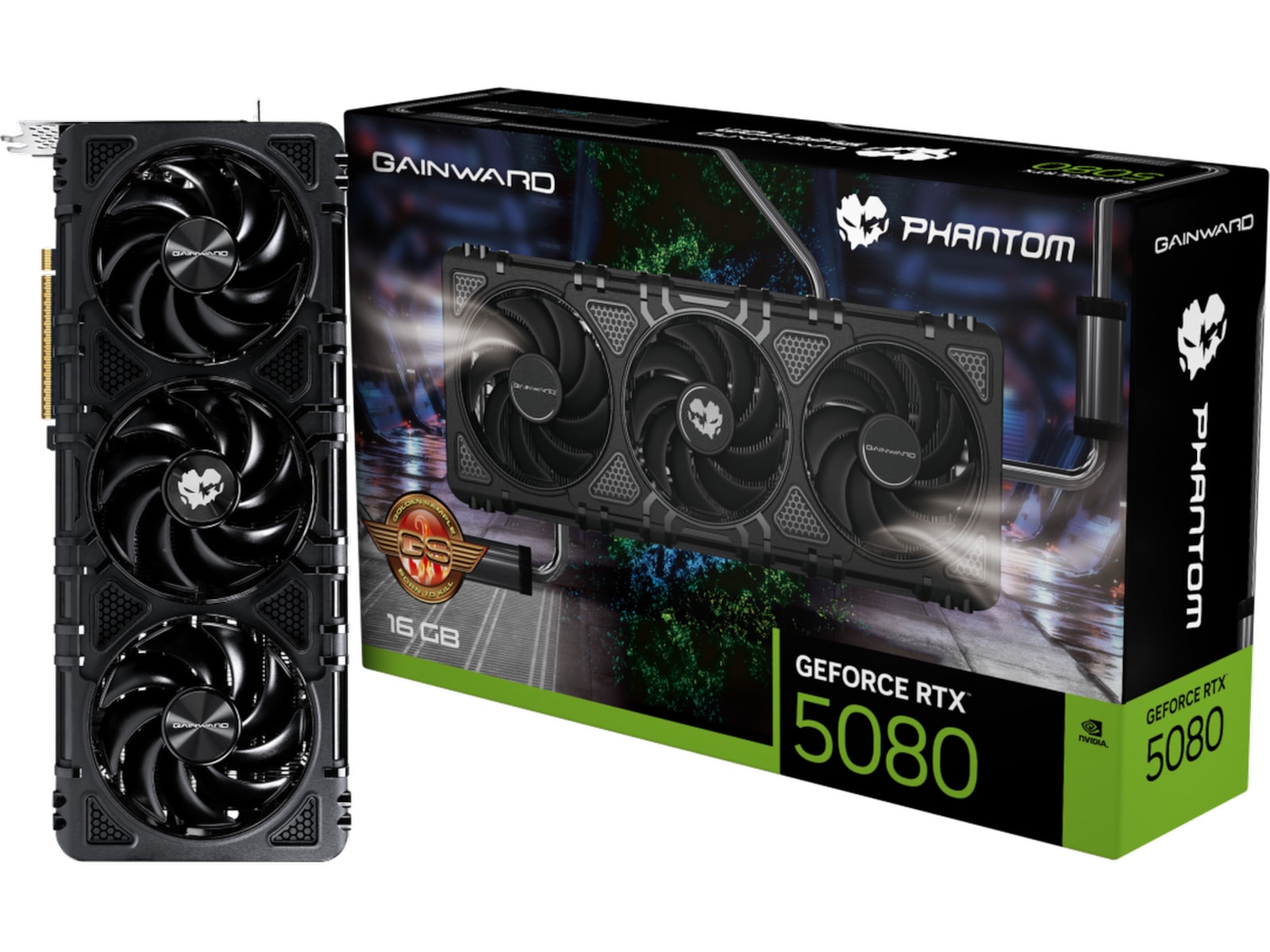 Gainward GeForce RTX 5080 Phantom GS Skjermkort