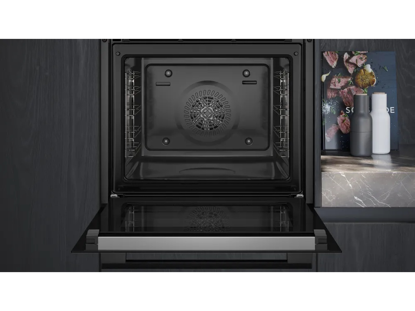 Siemens HB271ABS3 iQ300 Innebygd ovn (stål) Stekeovn