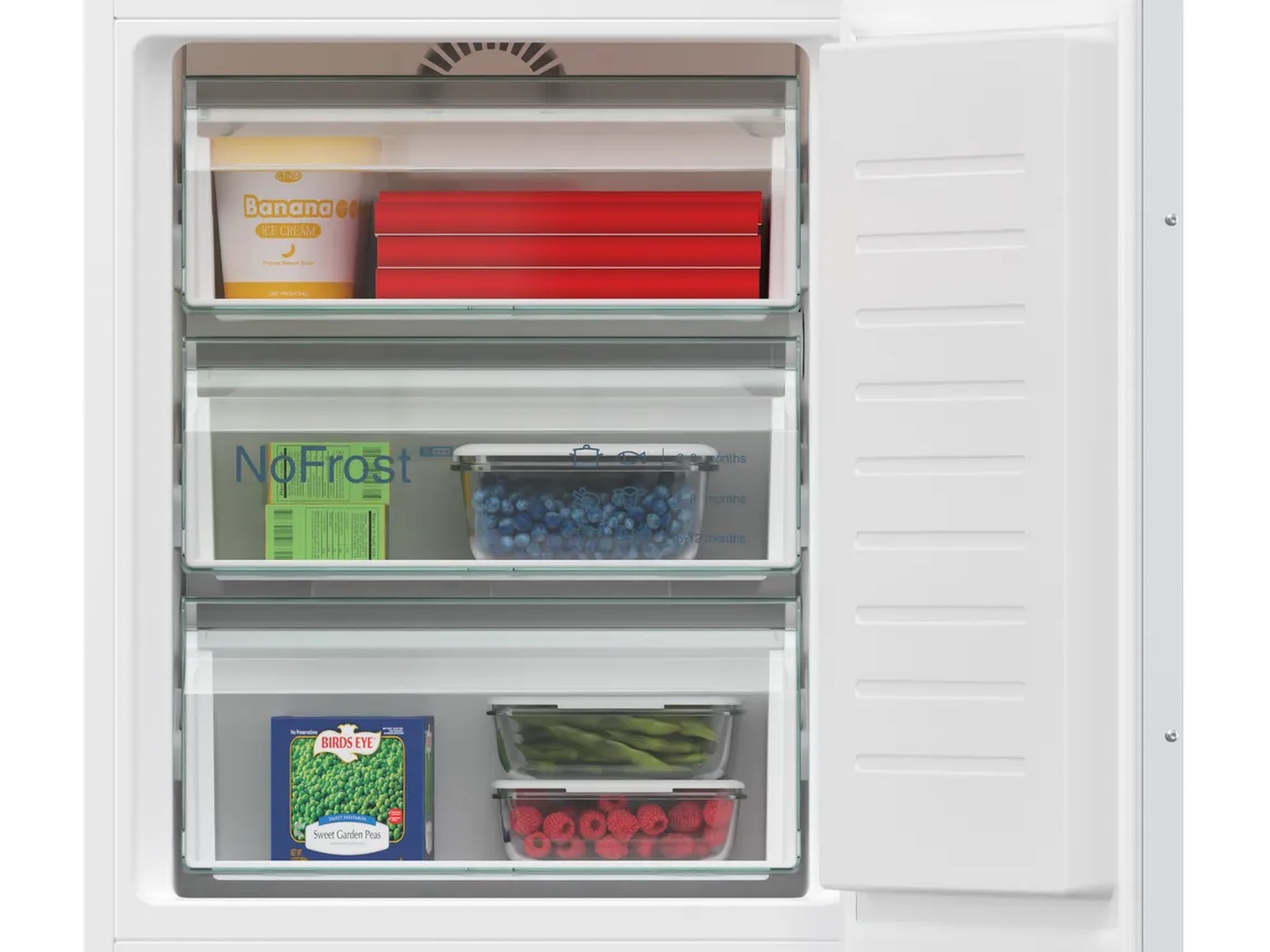 Siemens KI86NVSE0 IQ300 Integrert Kombiskap Kombiskap