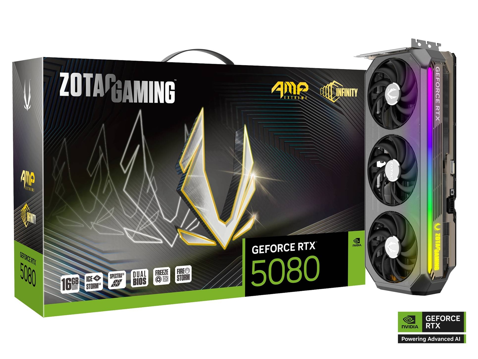 Zotac Gaming GeForce RTX 5080 AMP EXTREME INFINITY Skjermkort