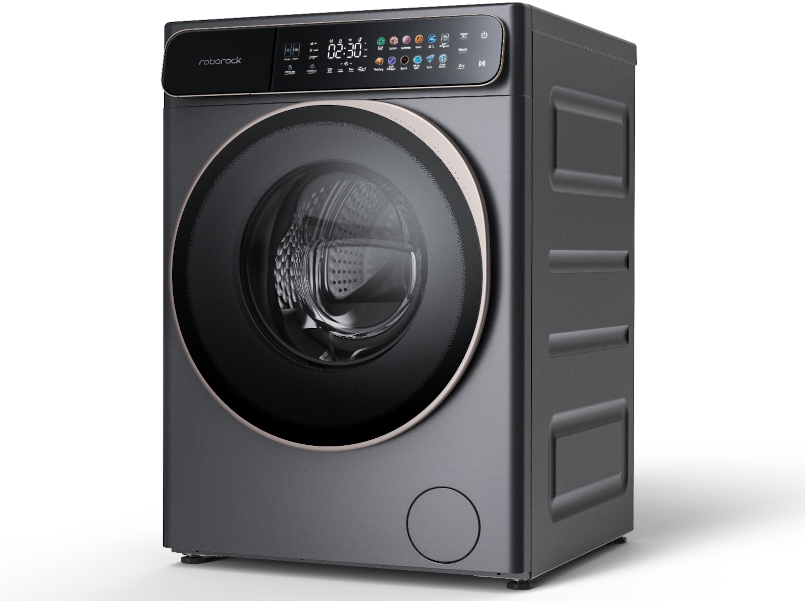 Roborock ZEO One Vask/Tørk (Grå) Kombinert vaskemaskin og tørketrommel