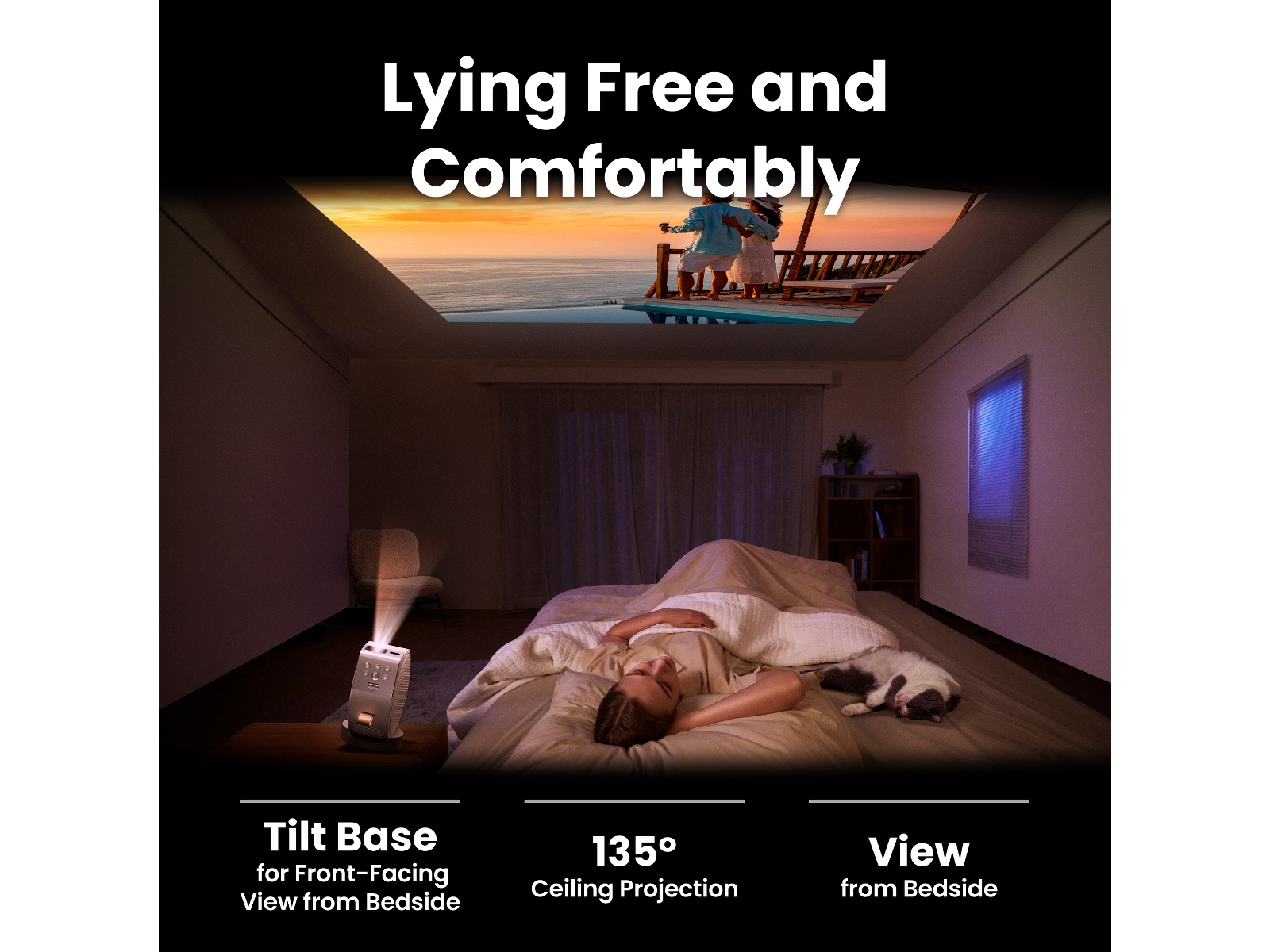 BenQ GV50 bærbar projektor -B-Grade Demo TV/projektor