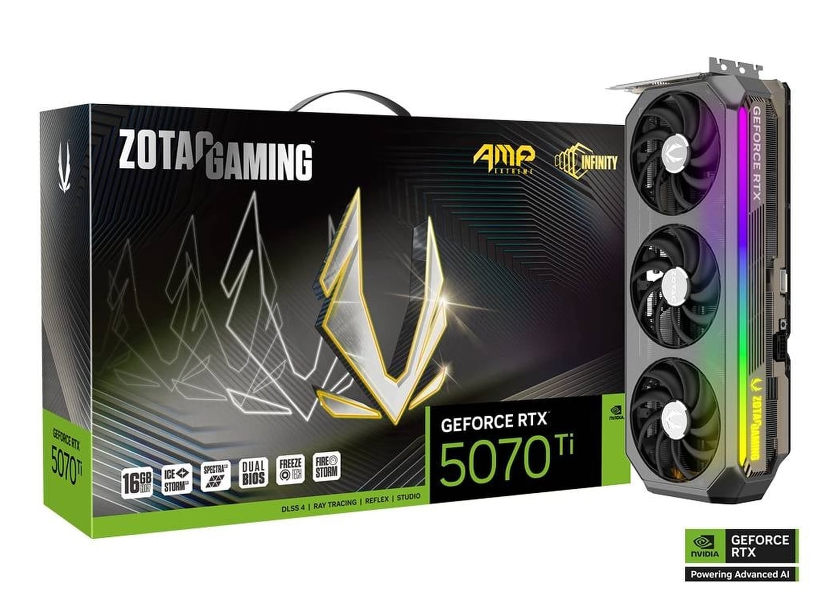Zotac Gaming GeForce RTX 5070 Ti AMP Extreme Infinity Skjermkort