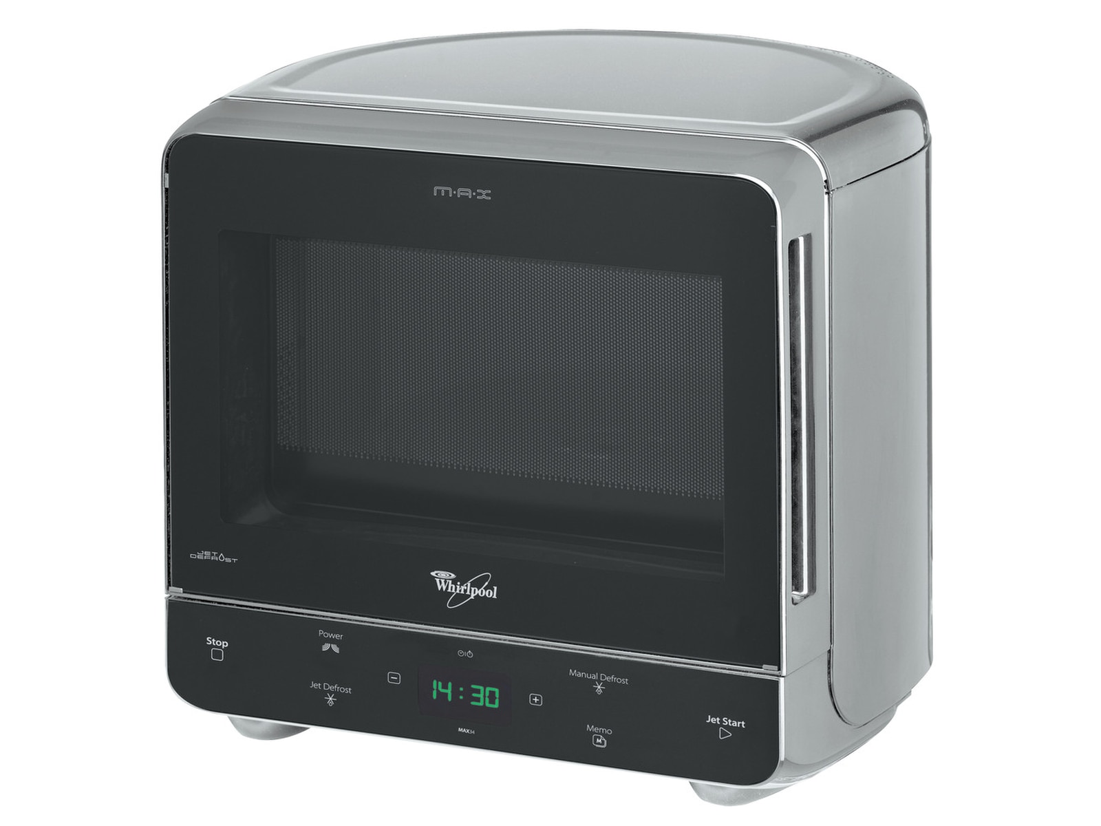 Whirlpool MAX 34 SL Mikrobølgeovn (sølv) Mikrobølgeovn