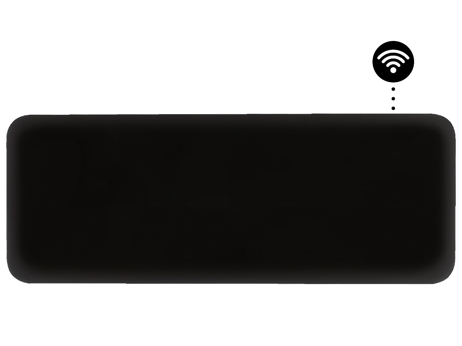 Mill Invisible Smart WiFi Gen 4 panelovn 1300W (sort) Panelovner