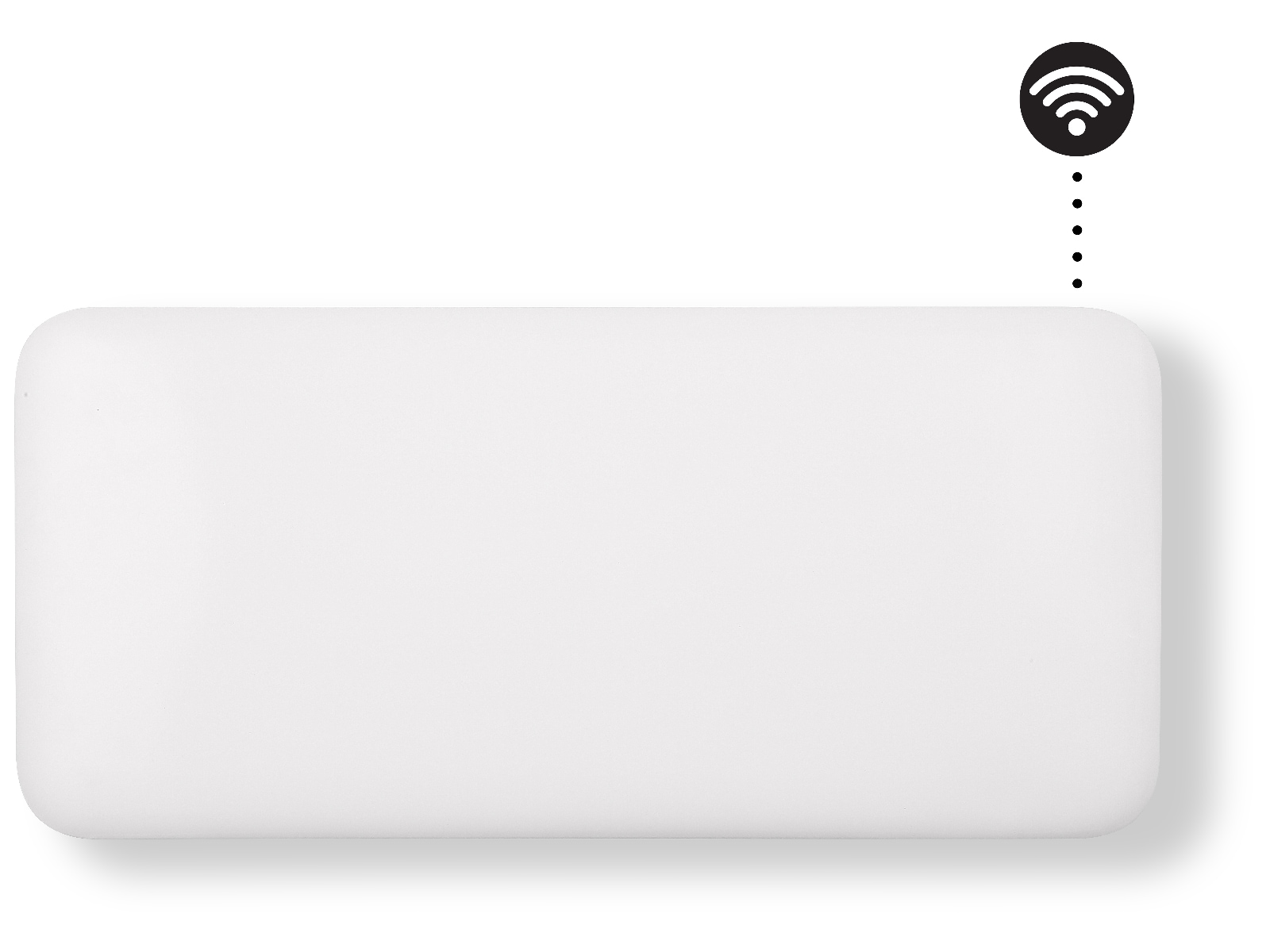 Mill Invisible Smart WiFi Gen 4 panelovn 1500W Panelovner