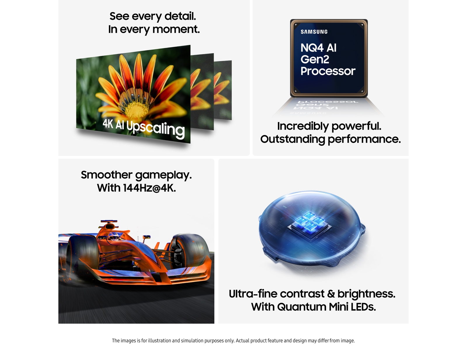 Samsung 65" QN80F Neo QLED 4K Mini LED Smart TV (2025) 60 - 69 tommer TV