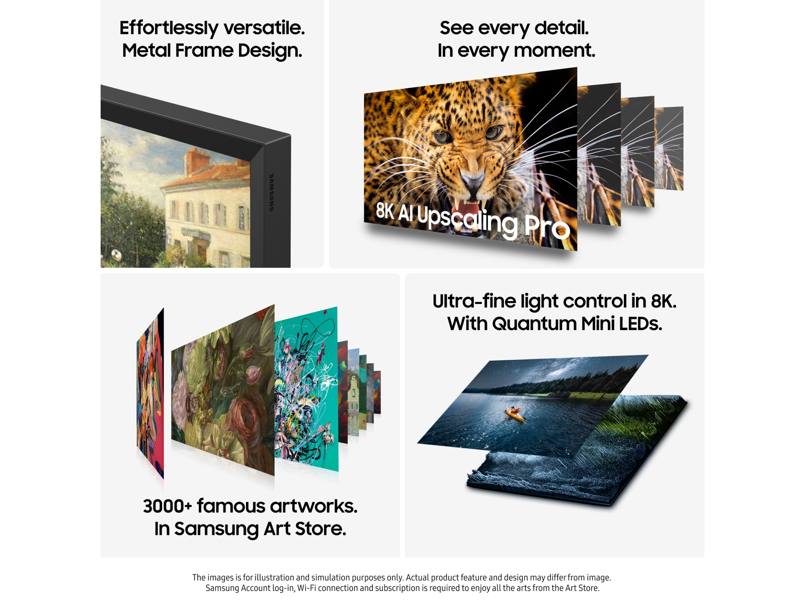 Samsung 65" QN900F Neo QLED 8K Mini LED  Smart TV (2025) 60 - 69 tommer TV