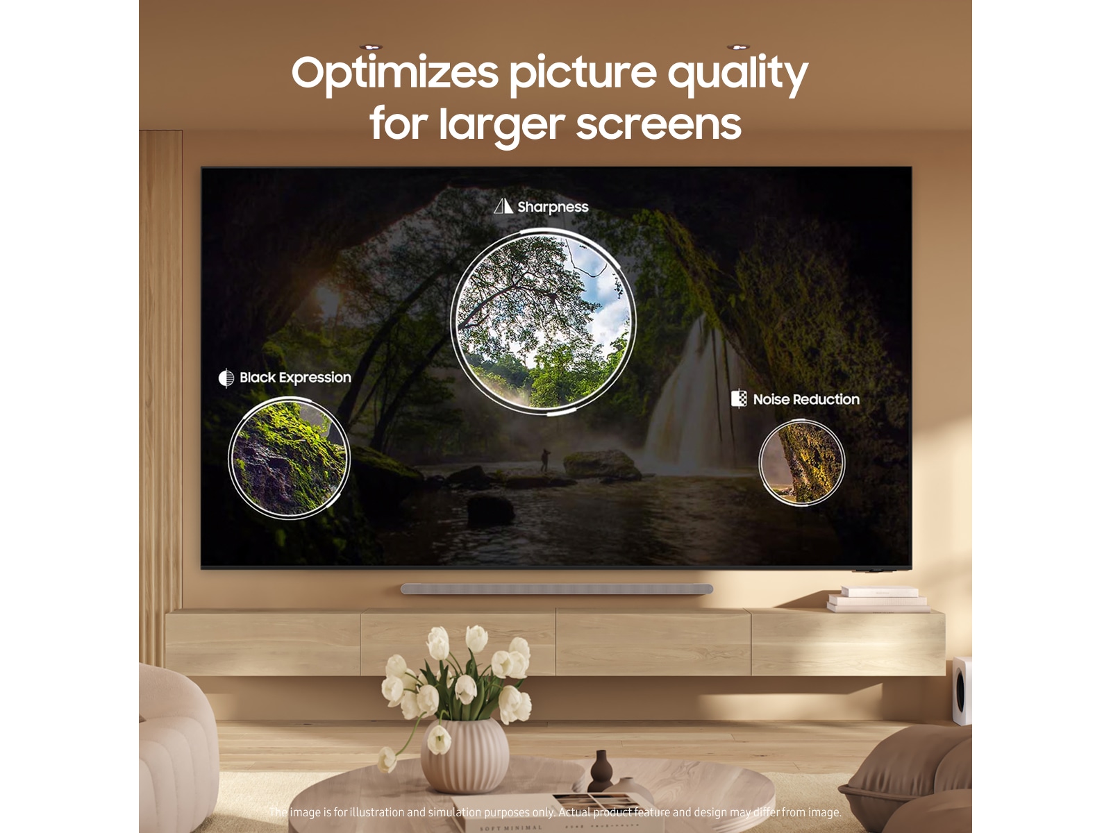 Samsung 98" QN90F Neo QLED 4K Mini LED Smart TV (2025) Over 80 tommer TV