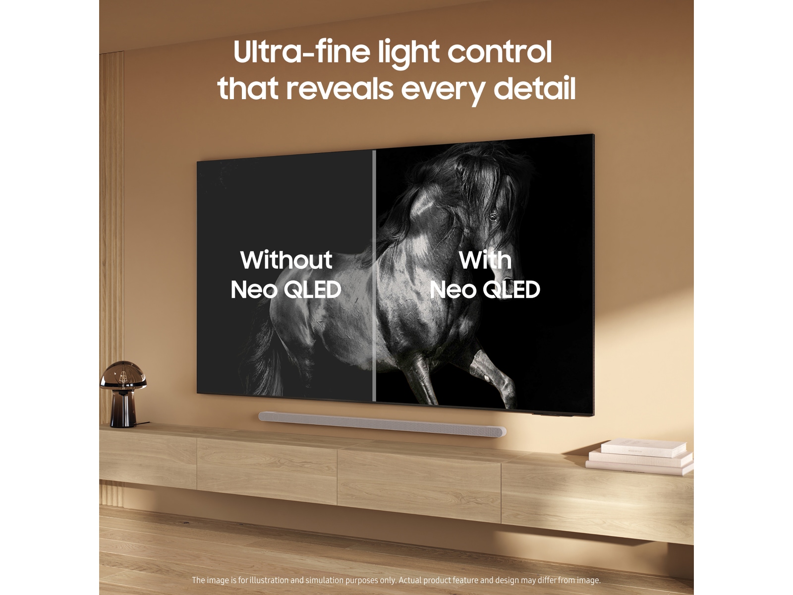 Samsung 55" QN70F Neo QLED 4K Mini LED Smart TV (2025) 50 - 59 tommer TV