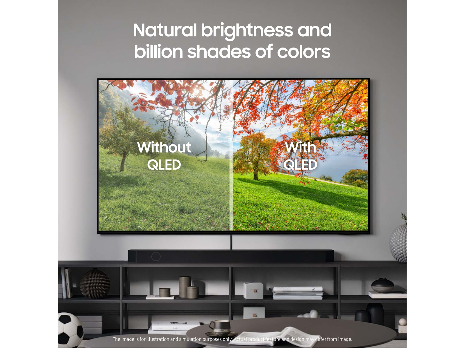 Samsung 55" Q7FA QLED 4K Smart TV (2025) 50 - 59 tommer TV