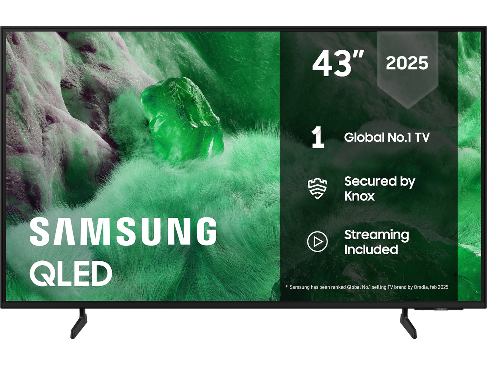 Samsung 43" Q7F2 QLED 4K Smart TV (2025) 20 - 49 tommer TV