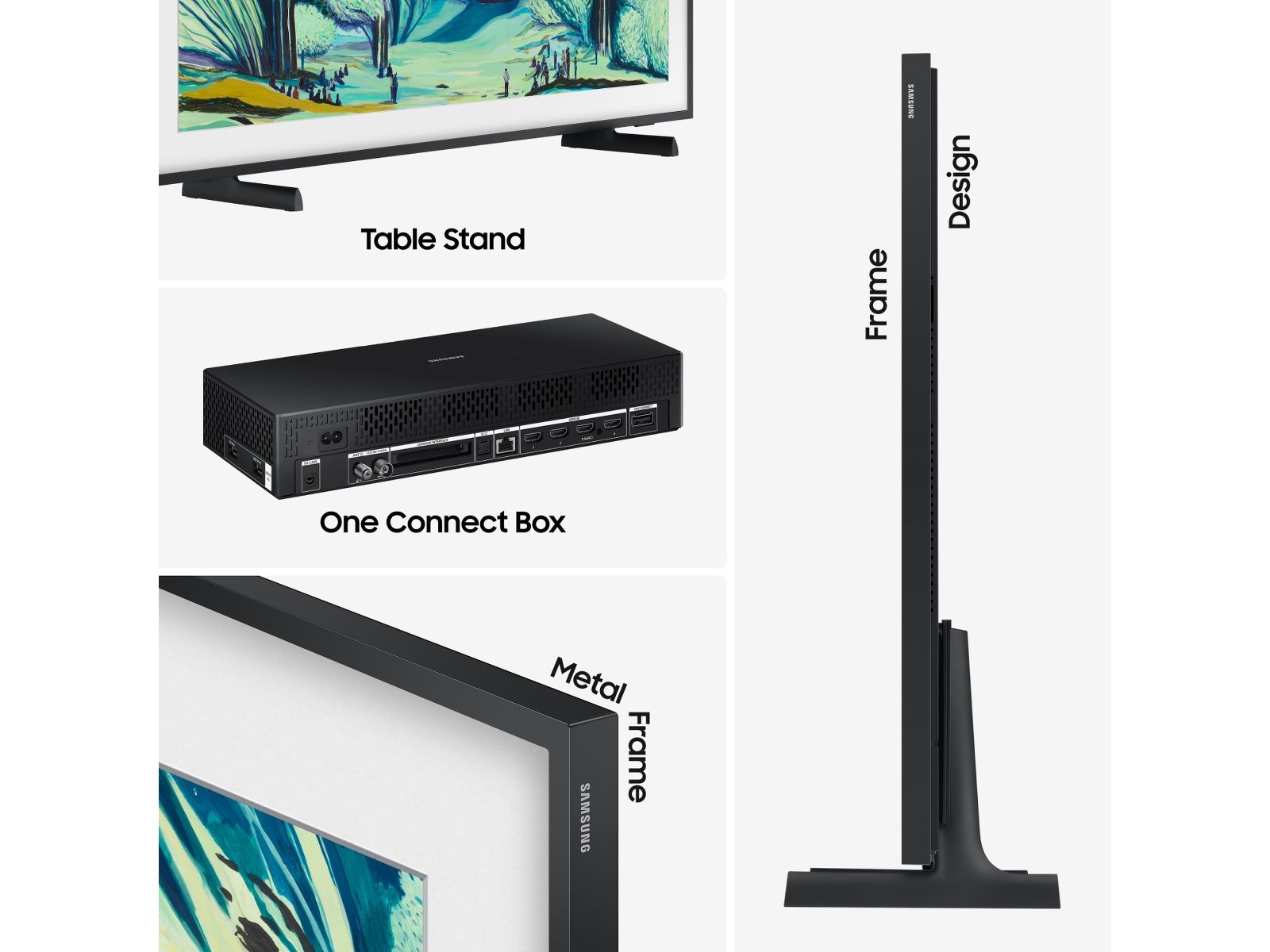 Samsung 43" The Frame LS03FA QLED 4K Smart TV (2025) 20 - 49 tommer TV