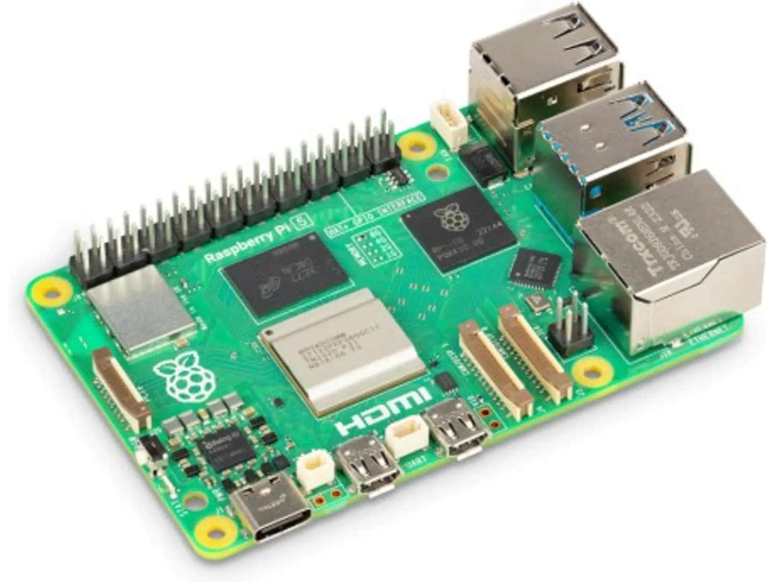Raspberry Pi 5 16GB Integrert CPU