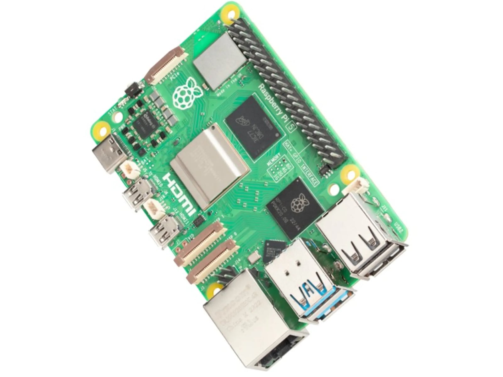 Raspberry Pi 5 16GB Integrert CPU