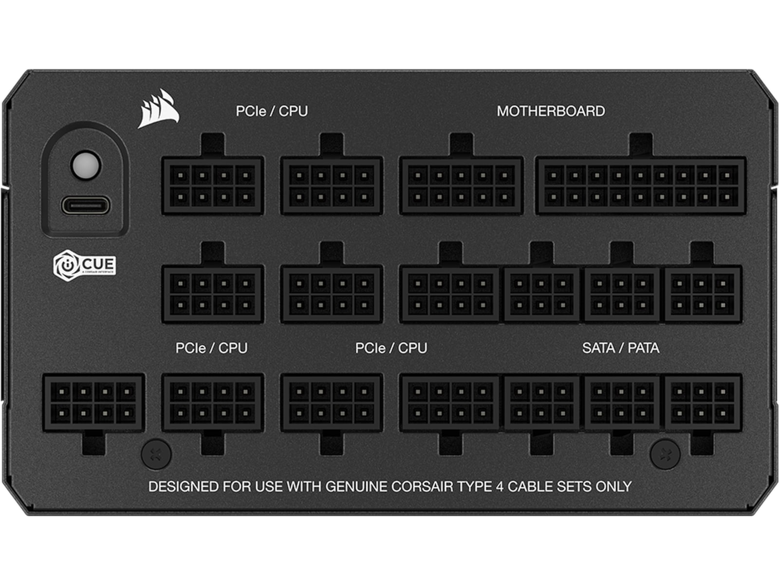 Corsair HXi Series HX1200i PSU (sort) Enheter