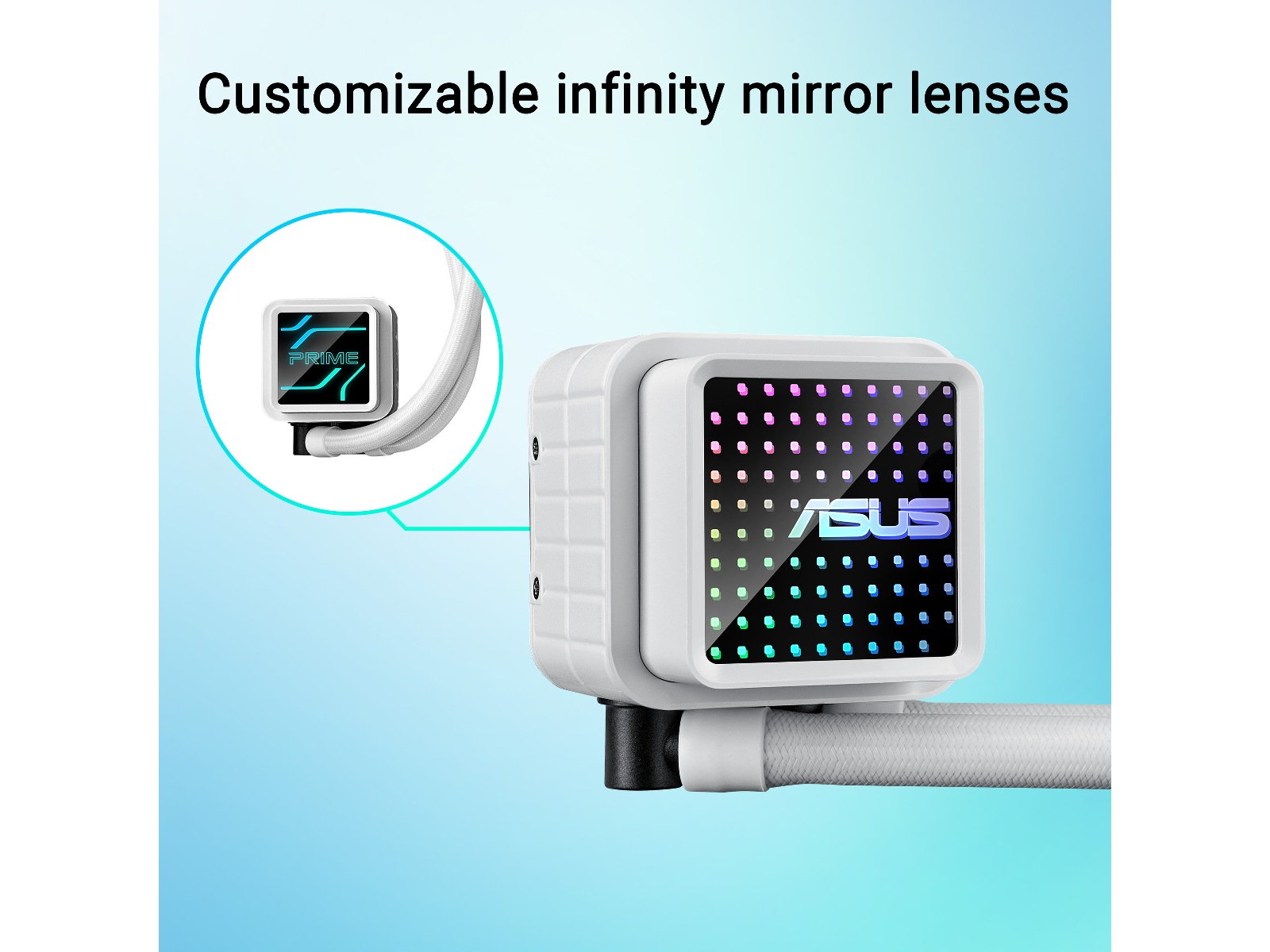 Asus Prime LC 360 ARGB Kjøler (hvit) CPU - Vannkjøling