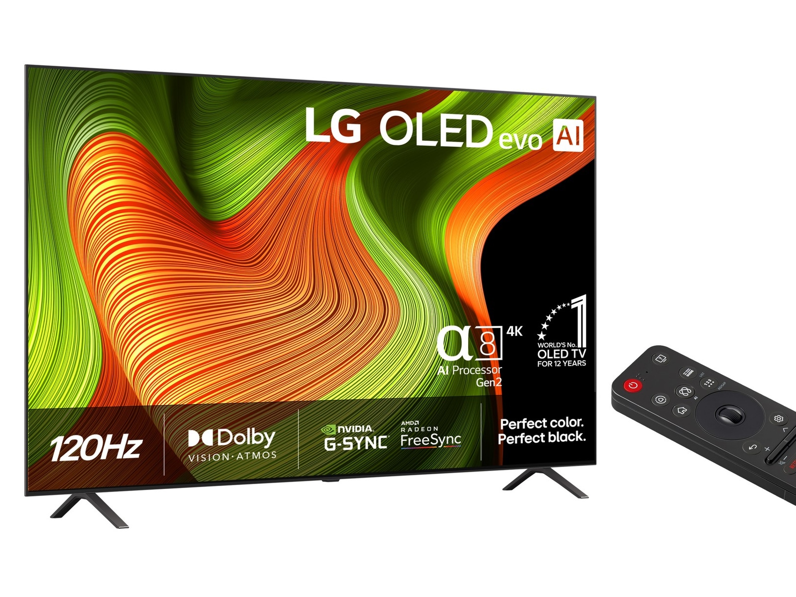 LG 65" B5 AI 4K OLED Smart TV (2025) 60 - 69 tommer TV