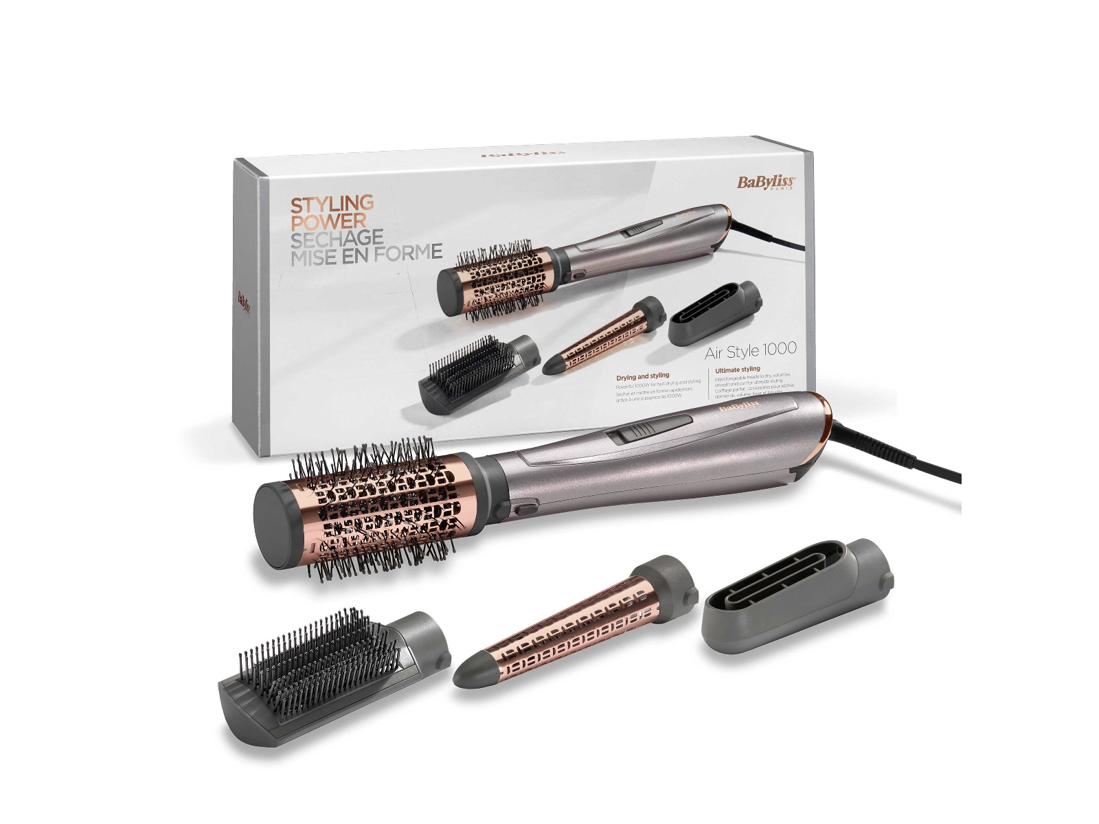 BaByliss Air Style 1000 Varmluftsbørste Hårpleie & styling