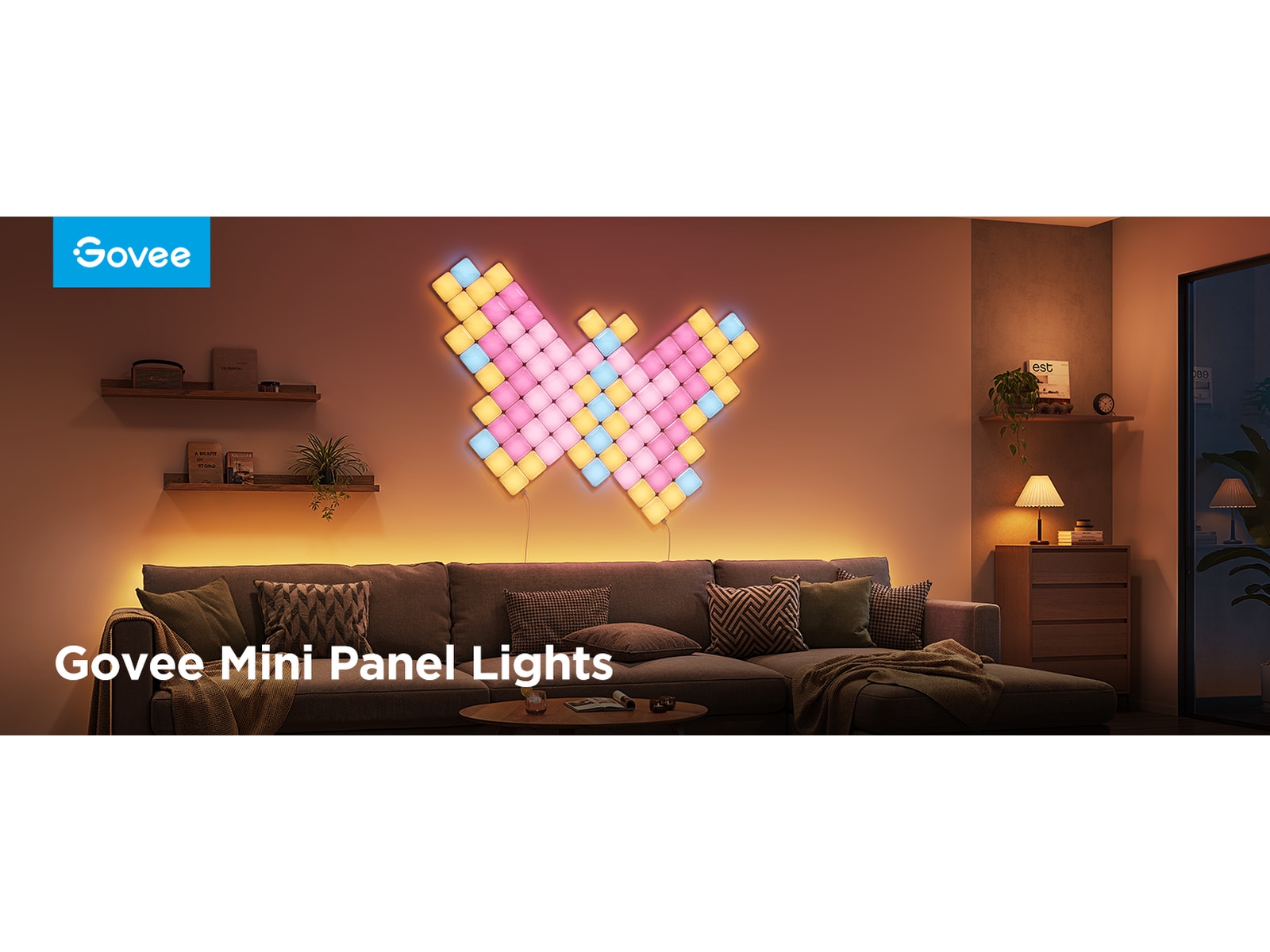 Govee Smart Mini Panel Lys Led strips & underholdning