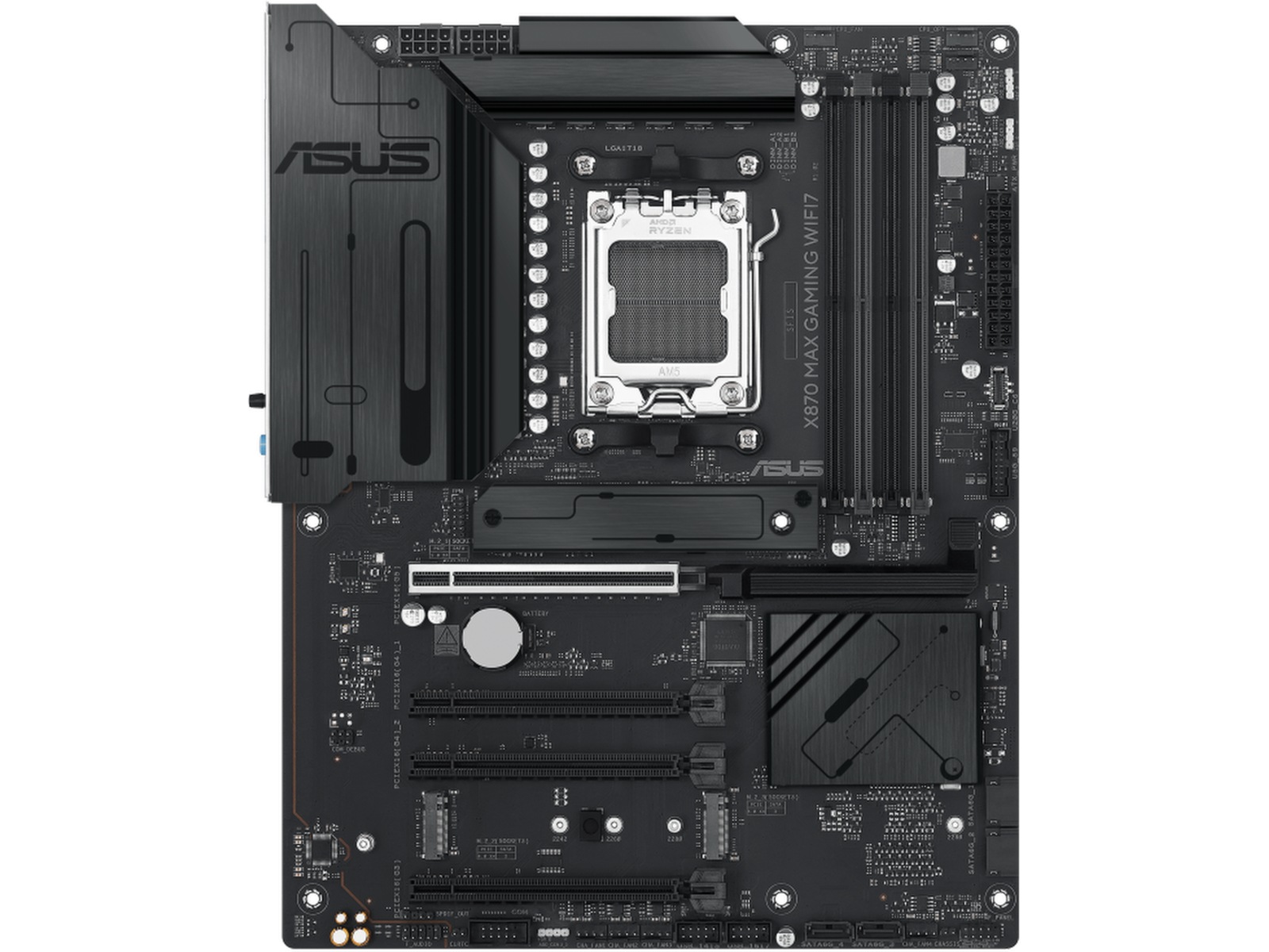 ASUS X870 MAX GAMING WIFI7 Hovedkort AMD Socket