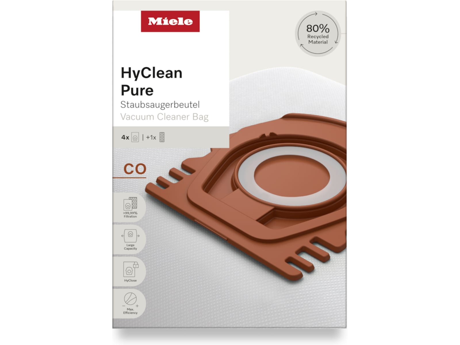 Miele HyClean Pure CO støvsugerposer Tilbehør til støvsugere & rengjøring
