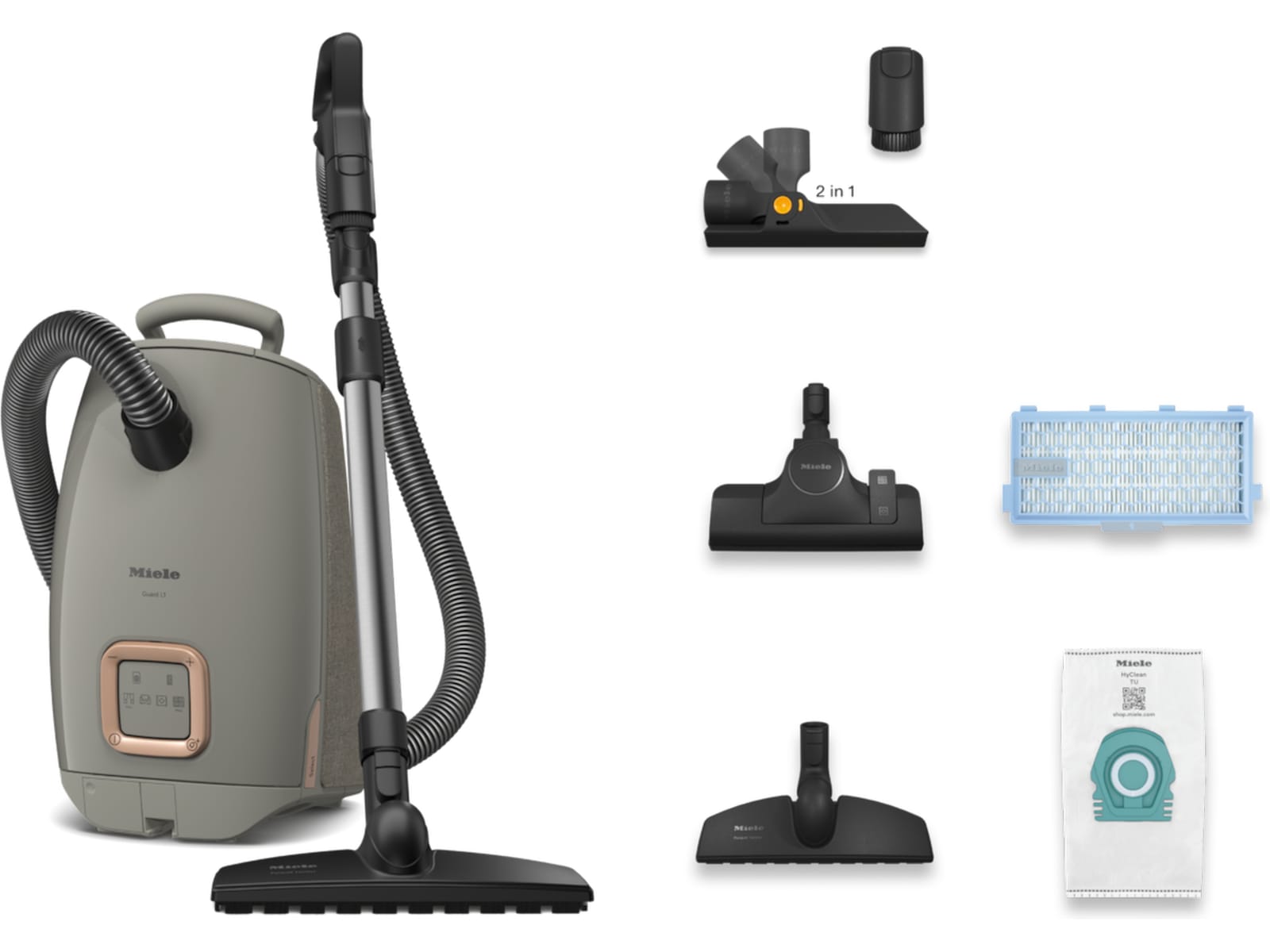 Miele Guard L1 Select Gulvstøvsuger (grå) Støvsugere