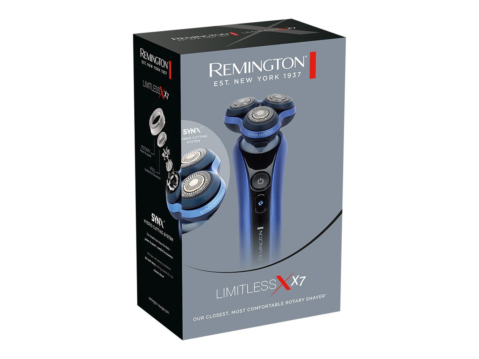 Remington Limitless X7 Rotary Shaver Barbermaskiner