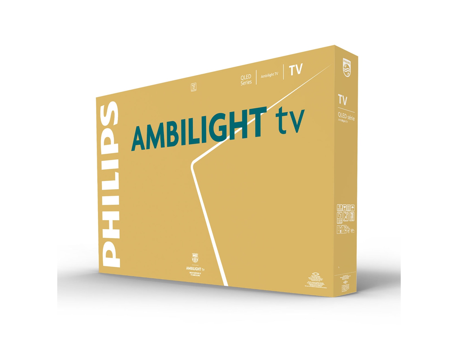 Philips 55" PUS8550/12 QLED Smart Ambilight TV (2025) 50 - 59 tommer TV