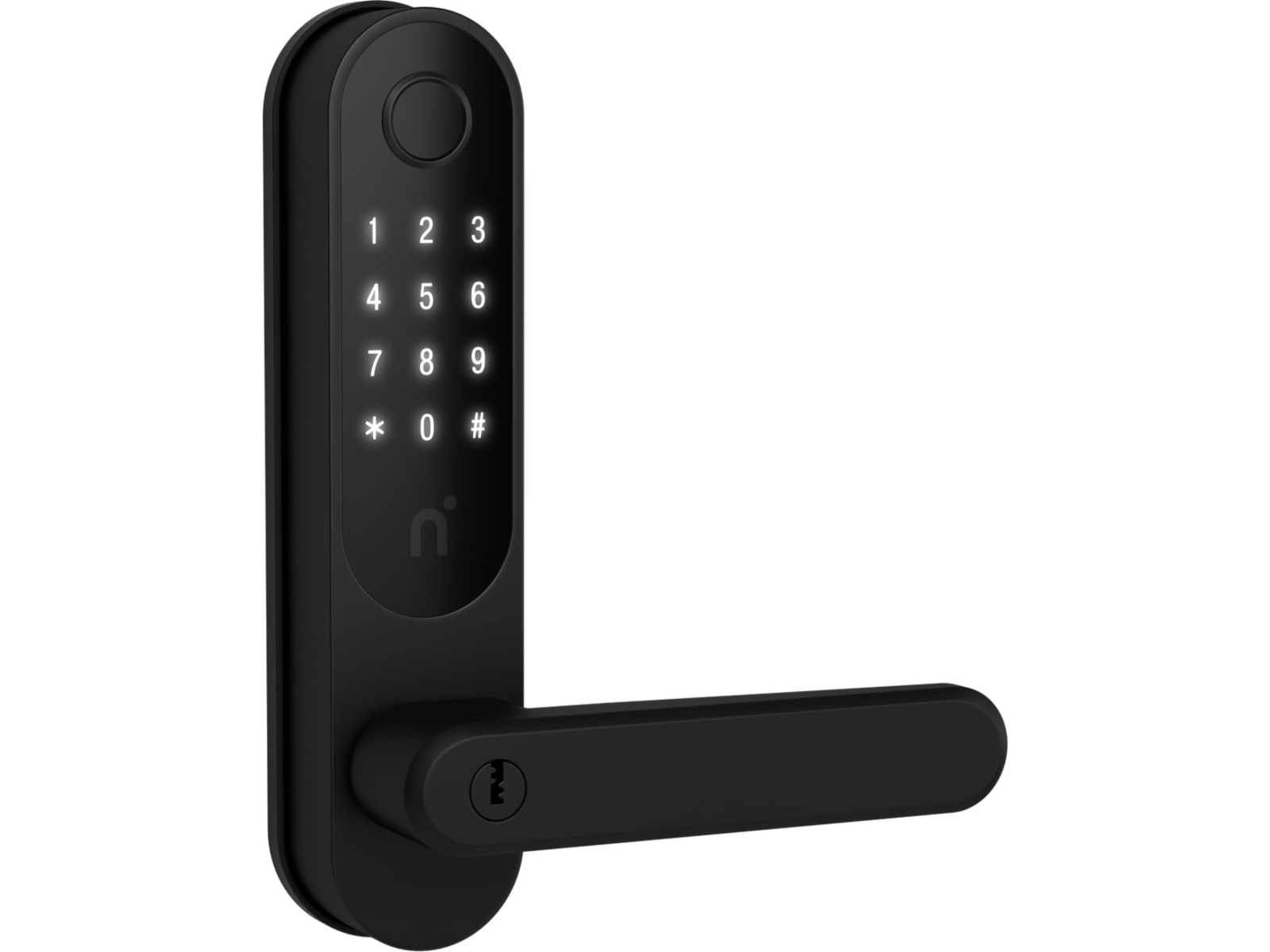 nimly Touch Pro smart lås (sort) Elektronisk dørlås
