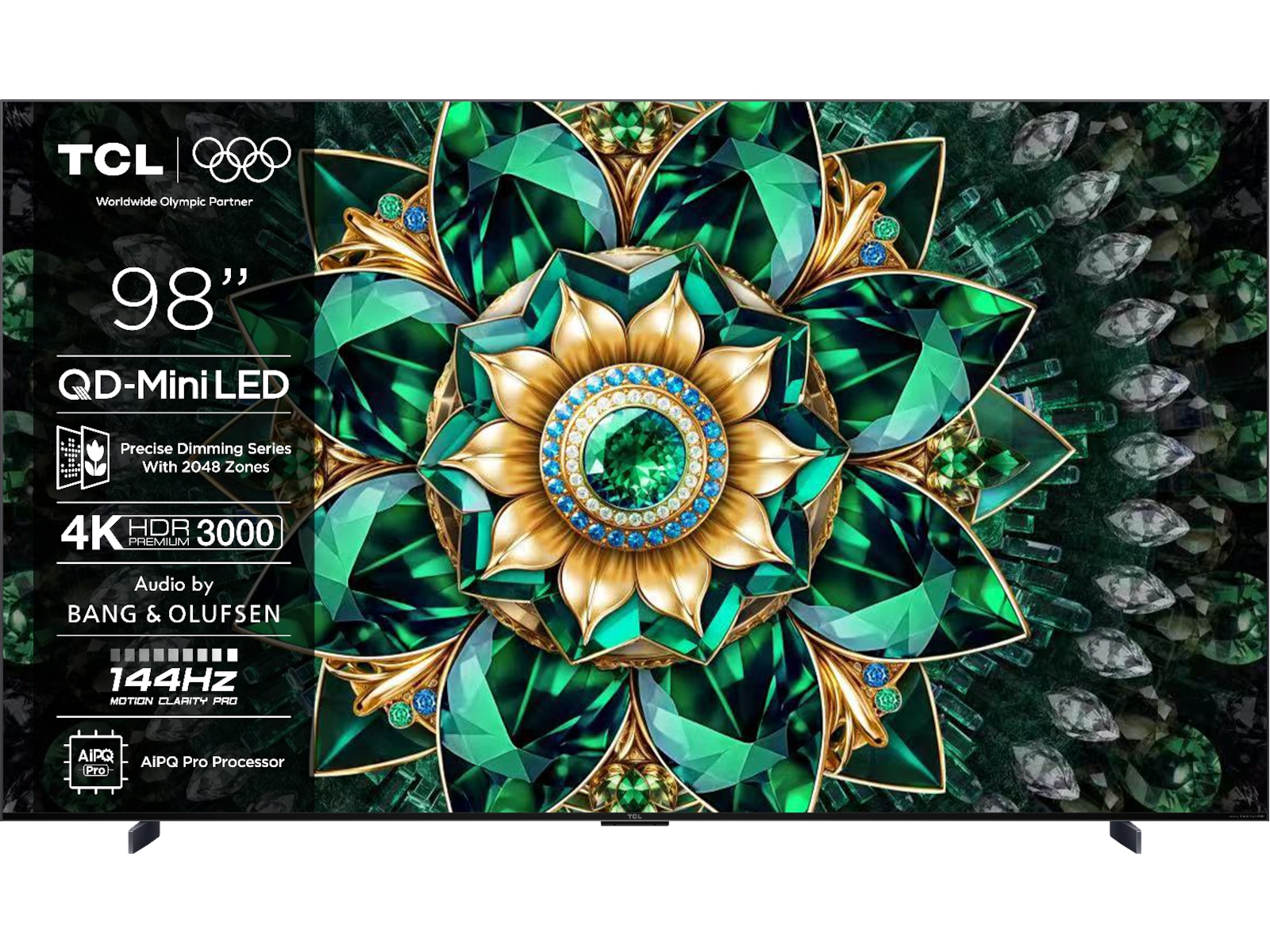 TCL 98" Q7C 4K QD-Mini LED Google TV Over 80 tommer TV