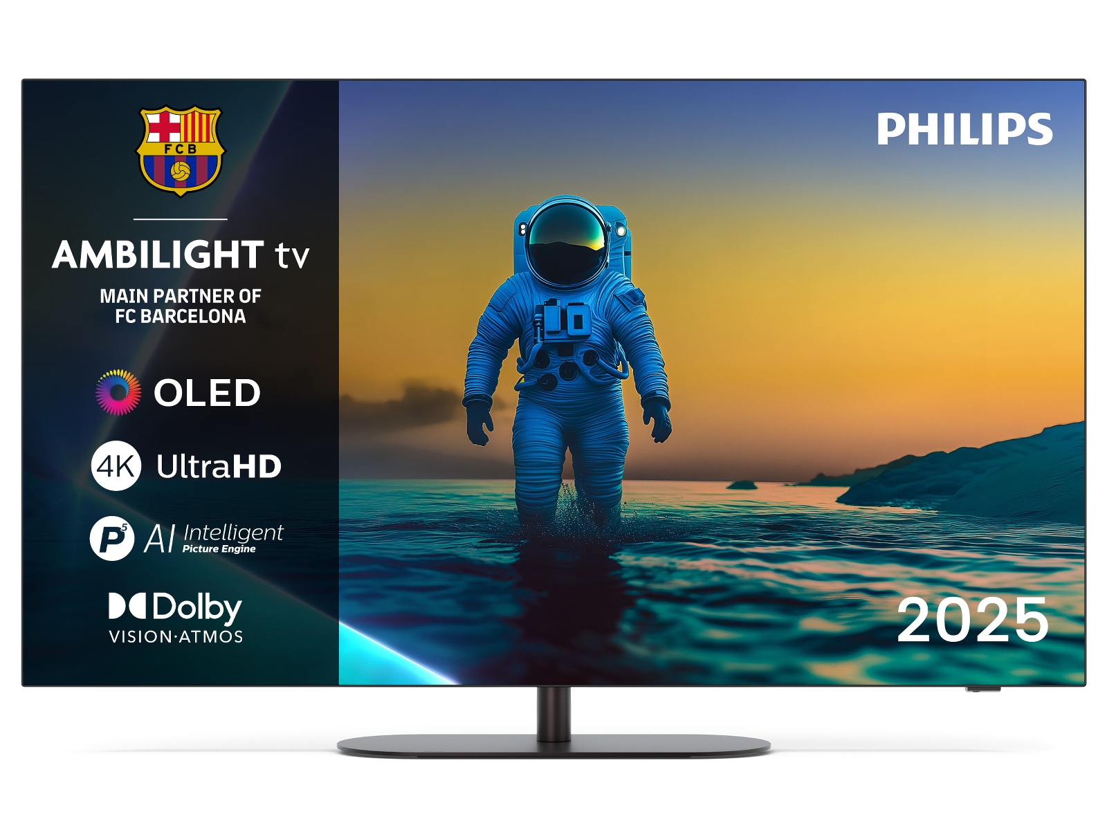 Philips 65" OLED810/12 OLED Smart Ambilight AI TV (2025) 60 - 69 tommer TV