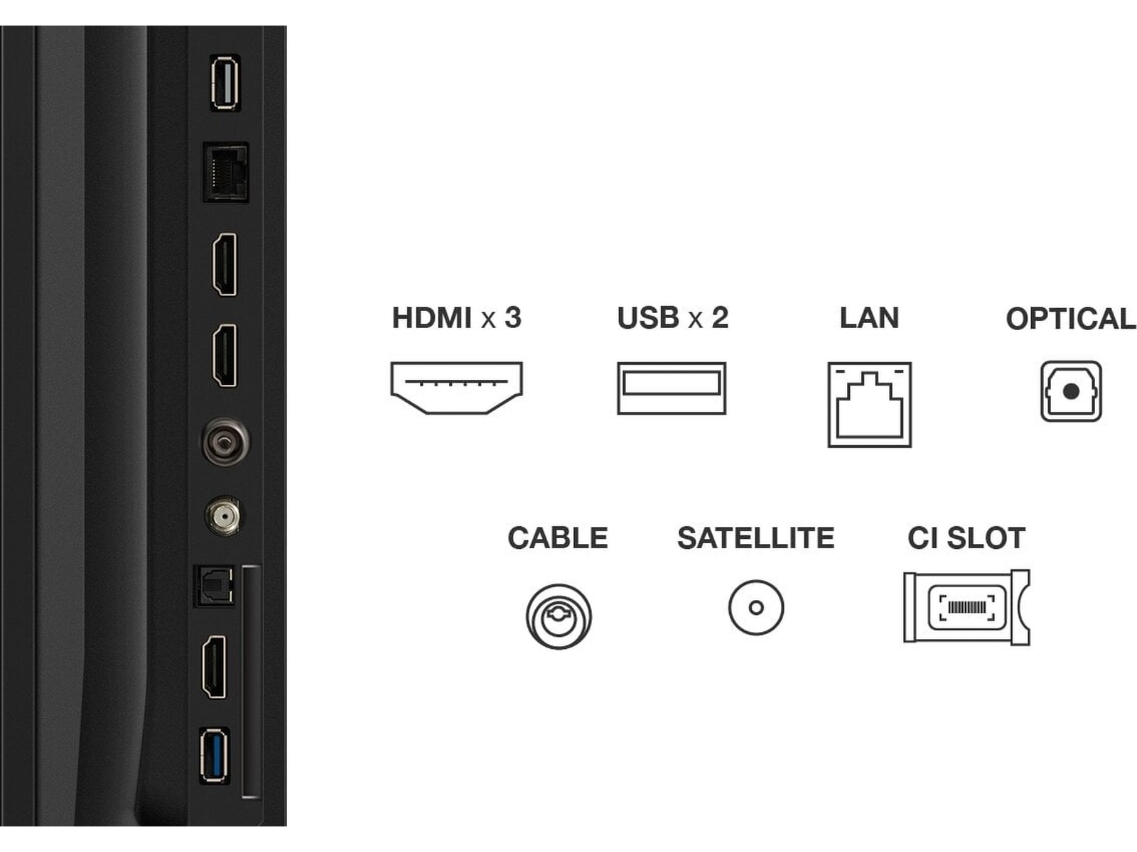 TCL 75" T69C 4K QLED Google TV 70 - 79 tommer TV