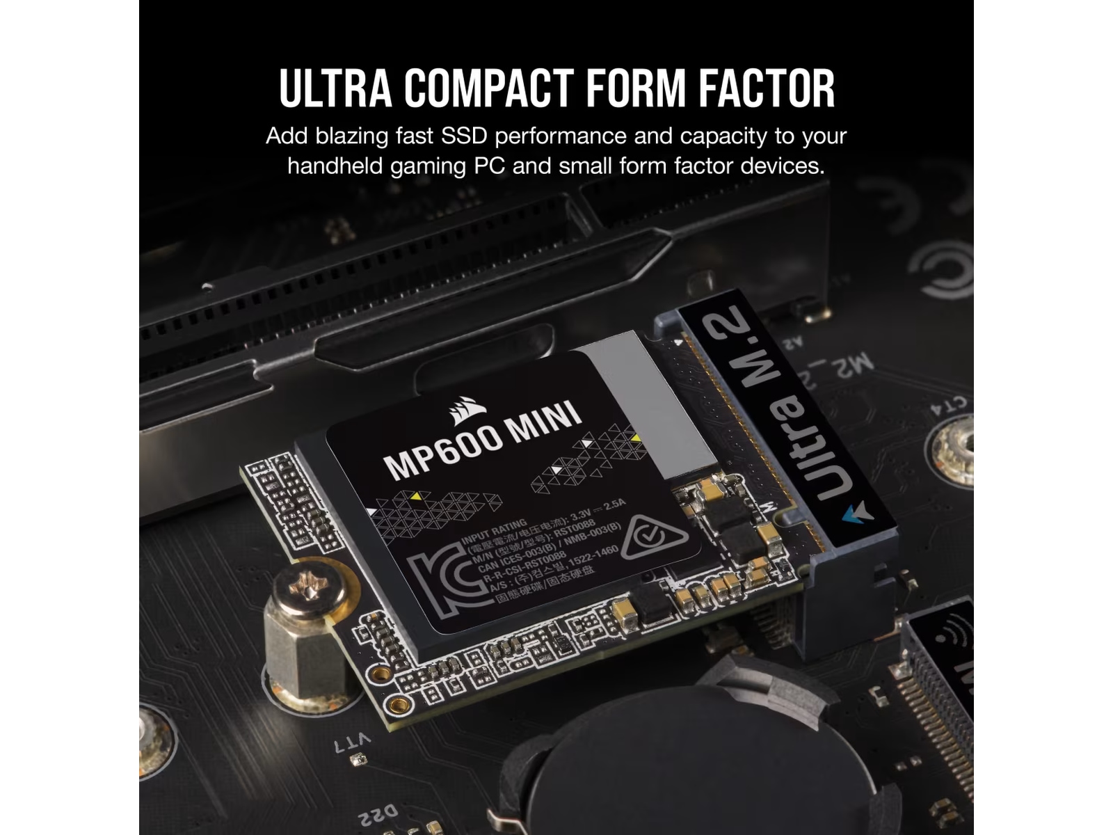 Corsair MP600 MINI NVMe PCIe M.2 2230 SSD 2TB SSD M.2