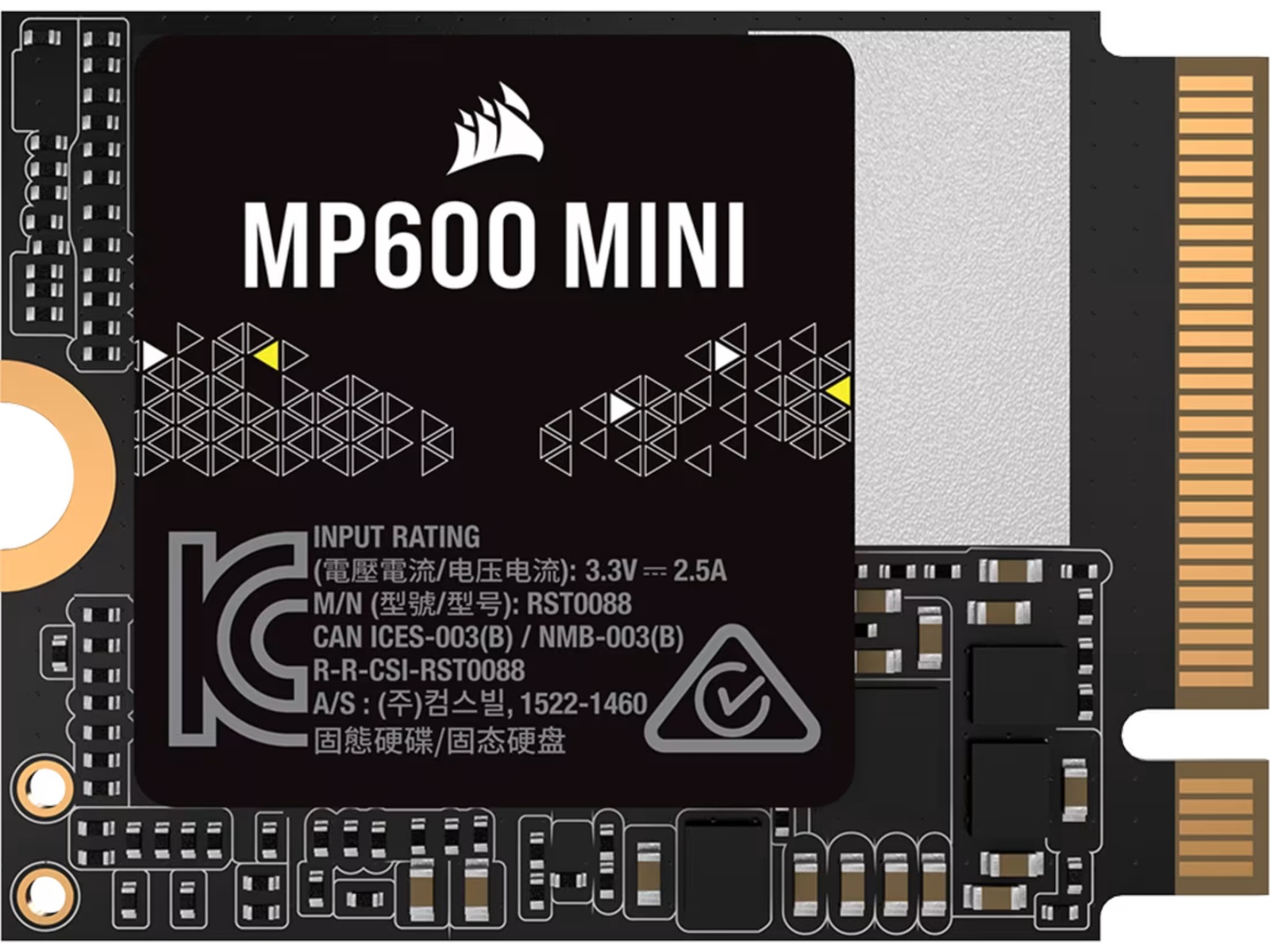 Corsair MP600 MINI NVMe PCIe M.2 2230 SSD 2TB SSD M.2