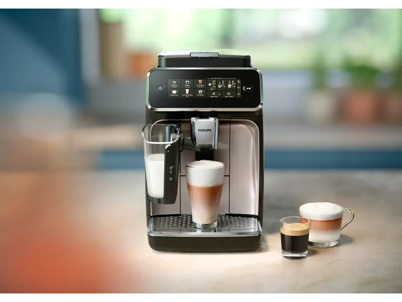 Philips 3300 Series LatteGo Helautomatisk Espressomaskin Espressomaskiner