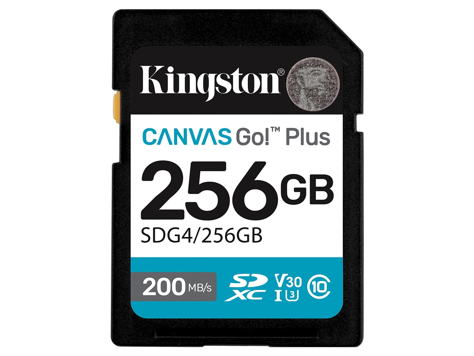 Kingston Canvas Go! Plus SDXC 256GB Minnekort til foto & video