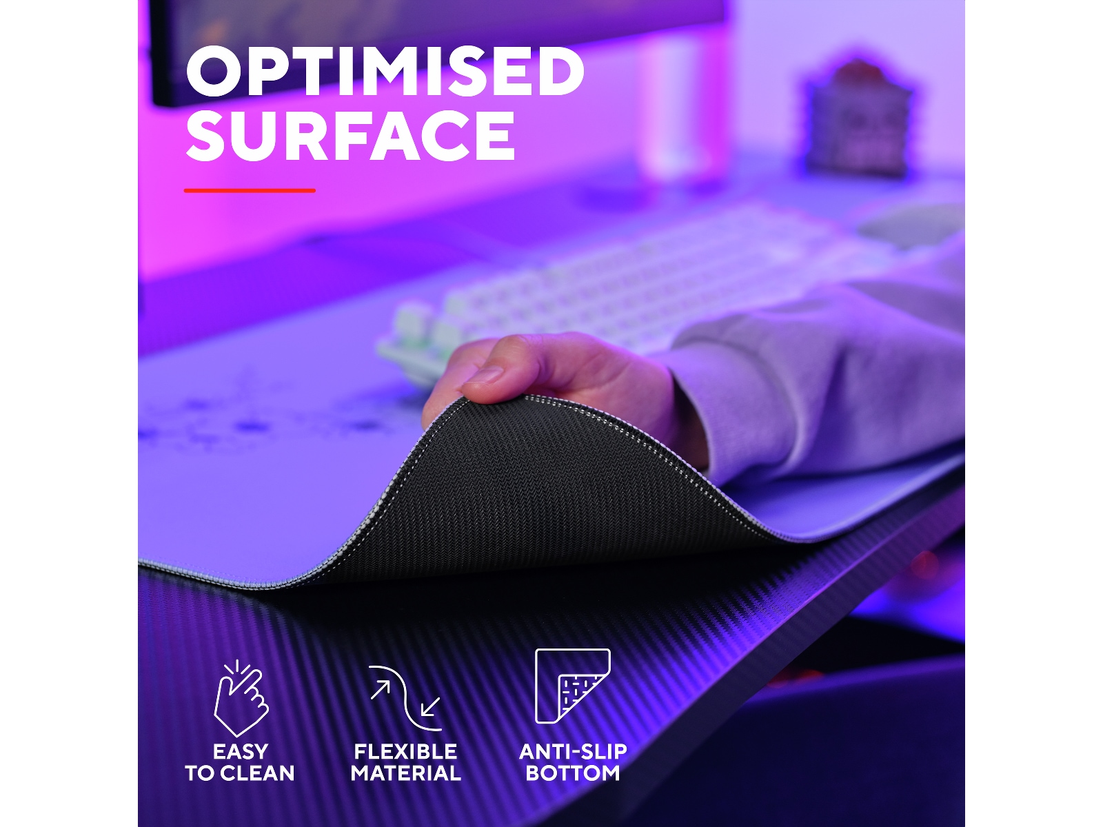 Trust GXT 759 XXL Gamingmusematte (blossum) Gamingmusematte