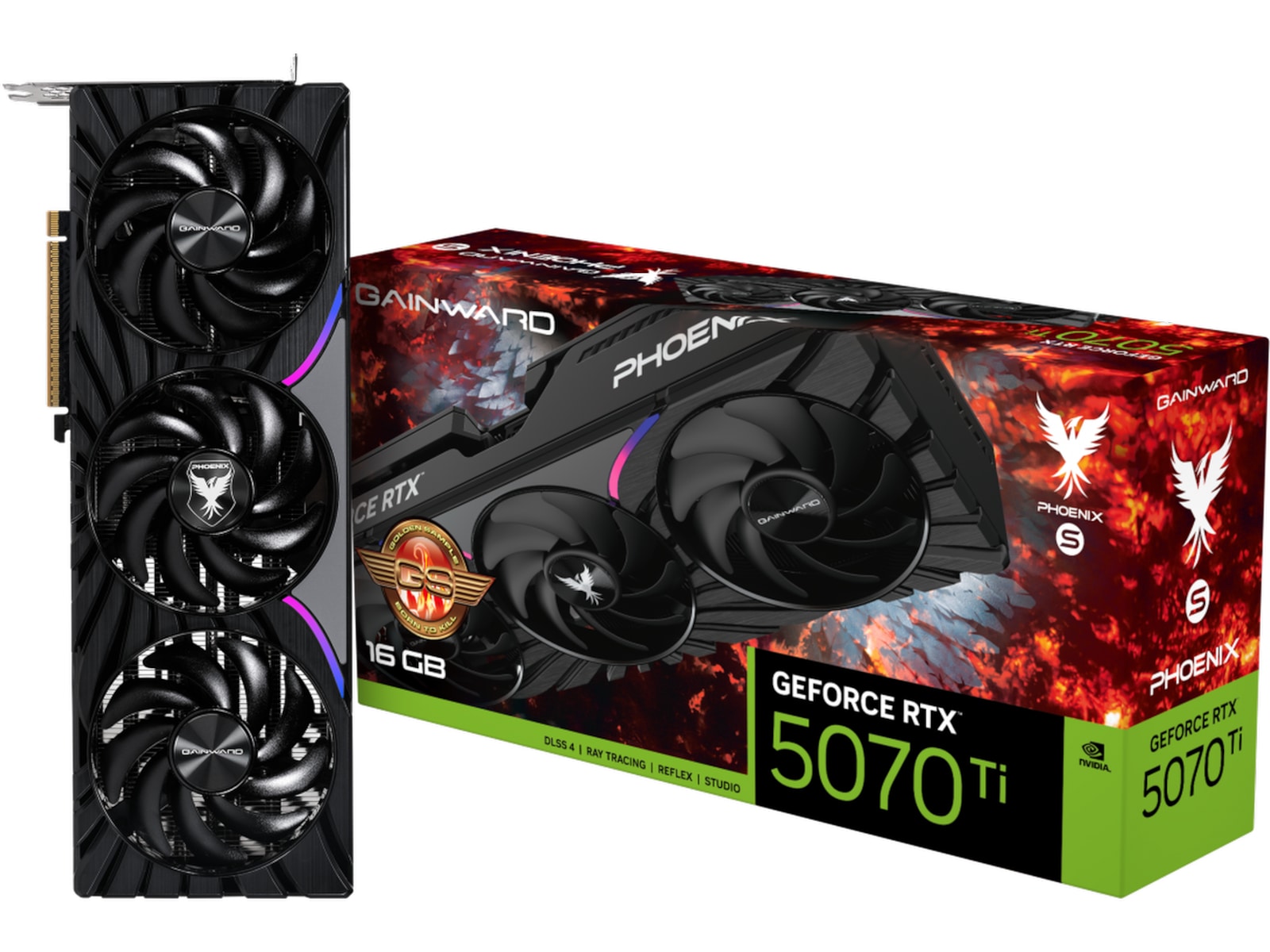 Gainward GeForce RTX 5070 Ti Phoenix-S GS Skjermkort